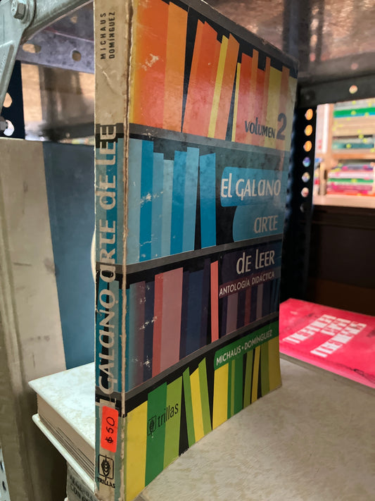 EL GALANO ARTE DE LEER POR MICHAUS Y DOMINGUEZ USADO EDUCACION ALDAMA