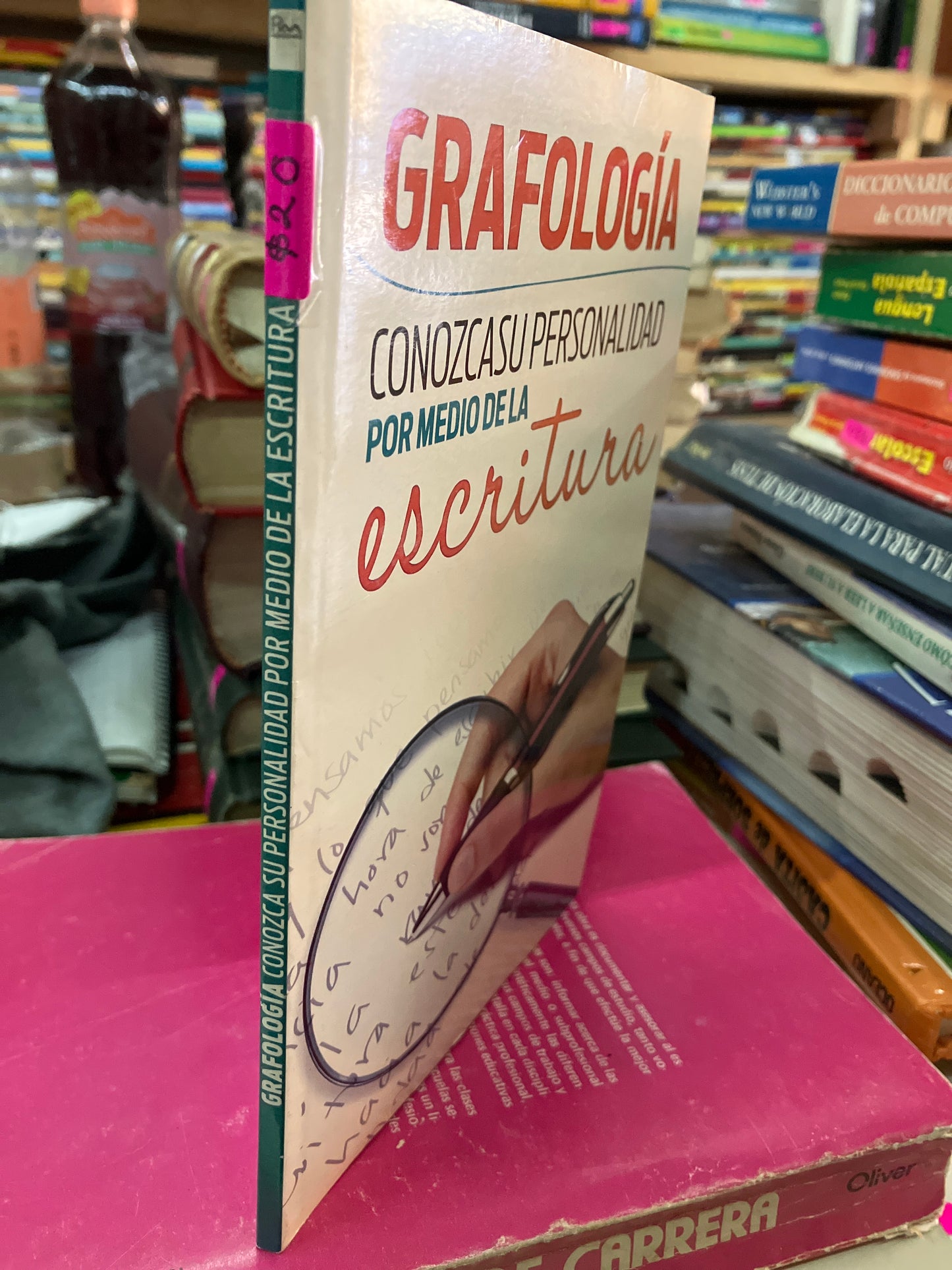 GRAFOLOGÍA CONOZCA SU PERSONALIDAD POR MEDIO DE LA ESCRITURA USADO EDUCACION LITERARIO 207