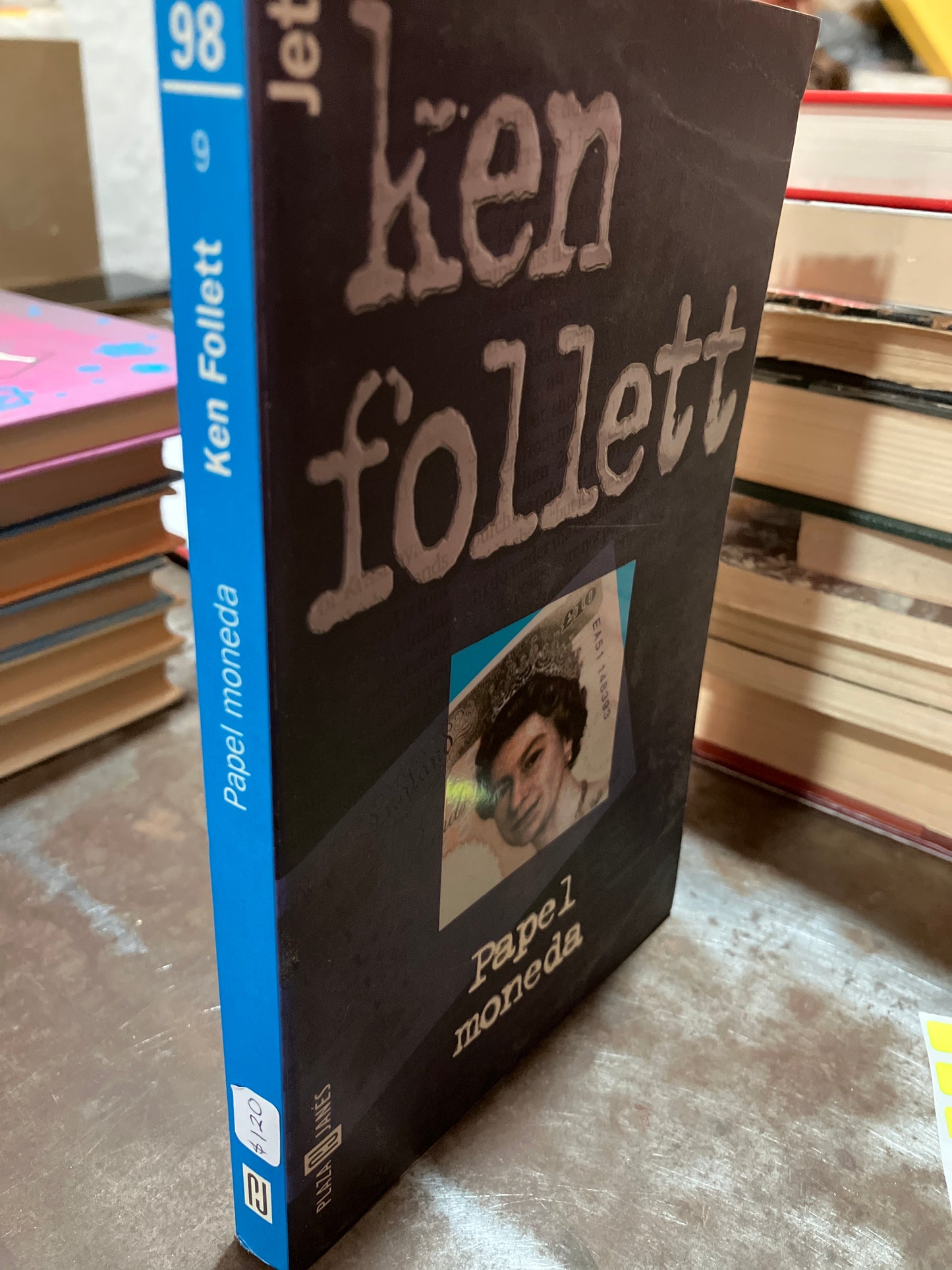 PAPEL MONEDA POR KEN FOLLETT USADO NOVELAS ALDAMA
