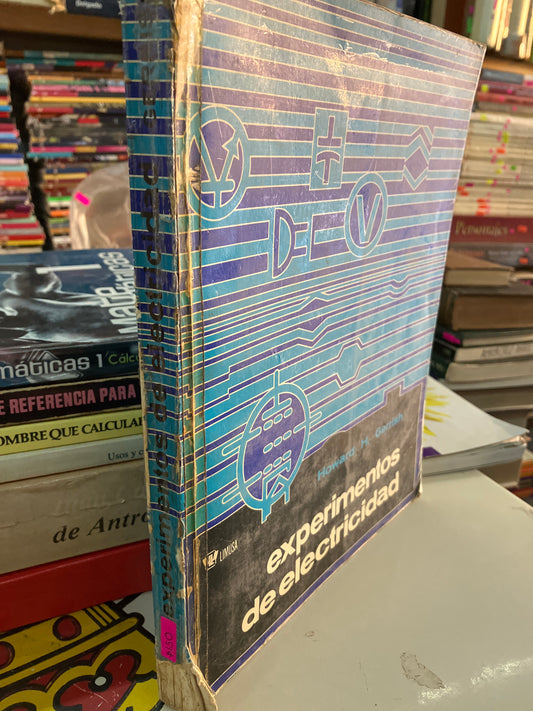EXPERIMENTOS DE ELECTRICIDAD POR HOWARD H GERRISH USADO OFICIOS LITERARIO 207
