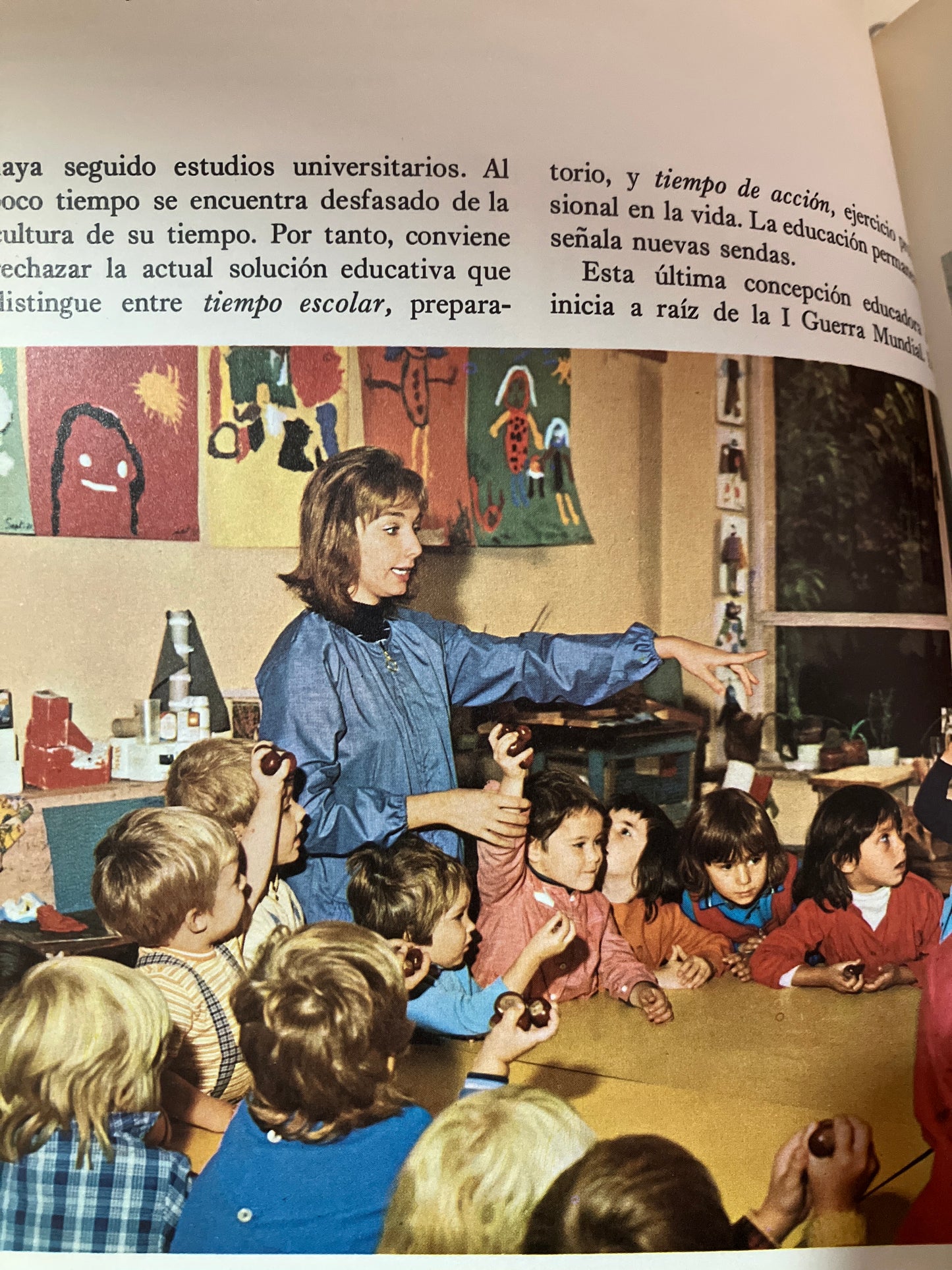 LA EDUCACION PERMANENTE POR OCTAVIO FULLAT USADO EDUCACION ALDAMA