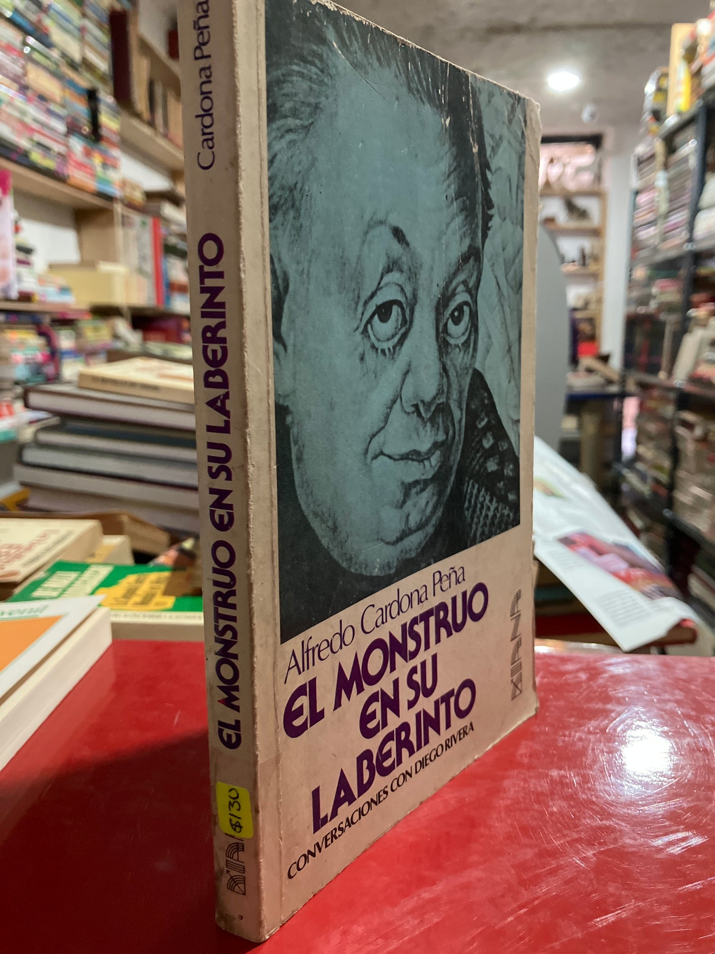 EL MONSTRUO EN SU LABERINTO POR ALFREDO CARDONA PEÑA USADO NOVELA ALDAMA
