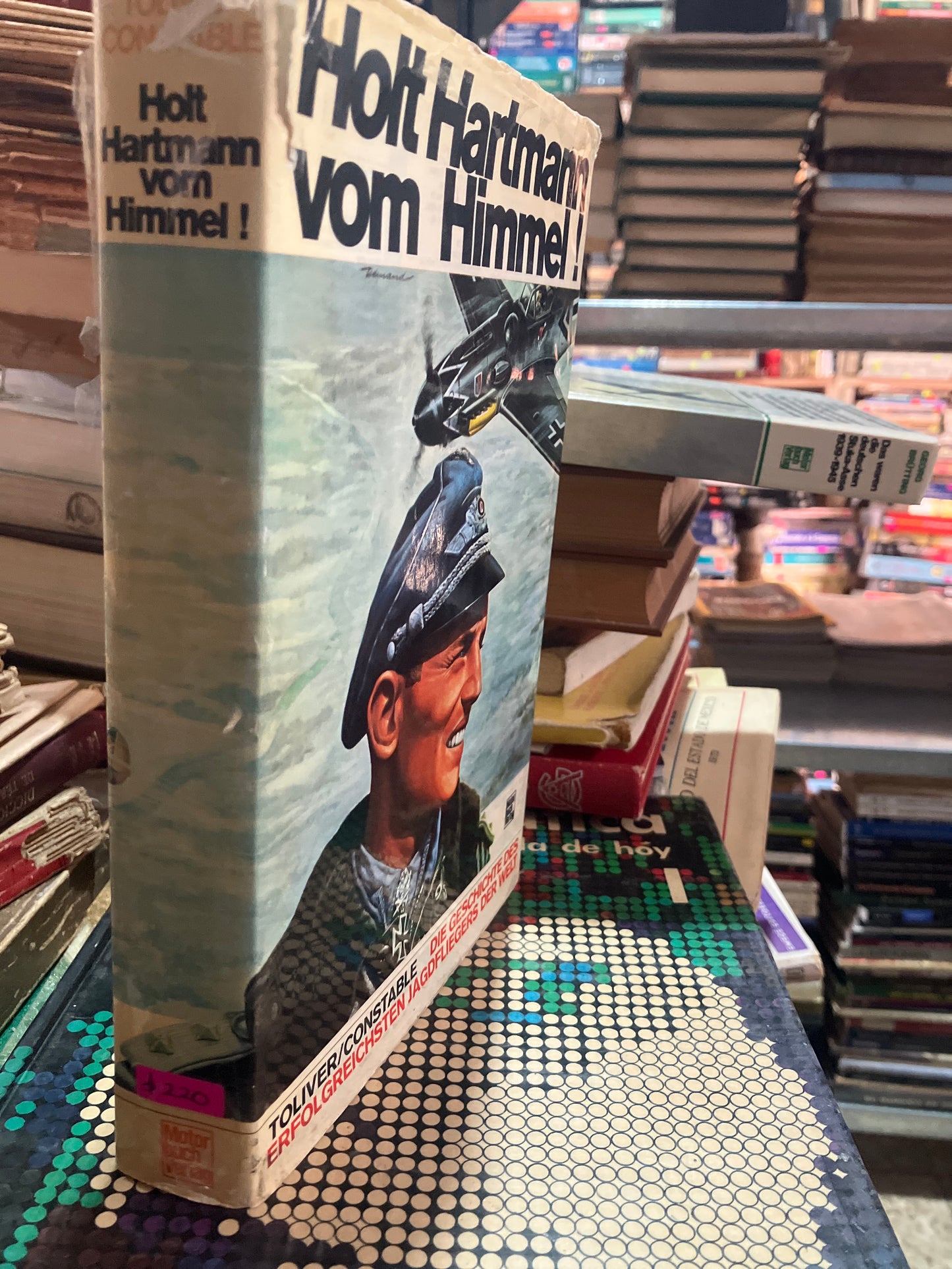 HOLT HARTMANN VOM HIMMEL POR TOLIVER USADO HISTORIA ALDAMA EDITORIAL MOTOR BUCH VERlAG TAPA DURA LIBRO EN BUEN ESTADO