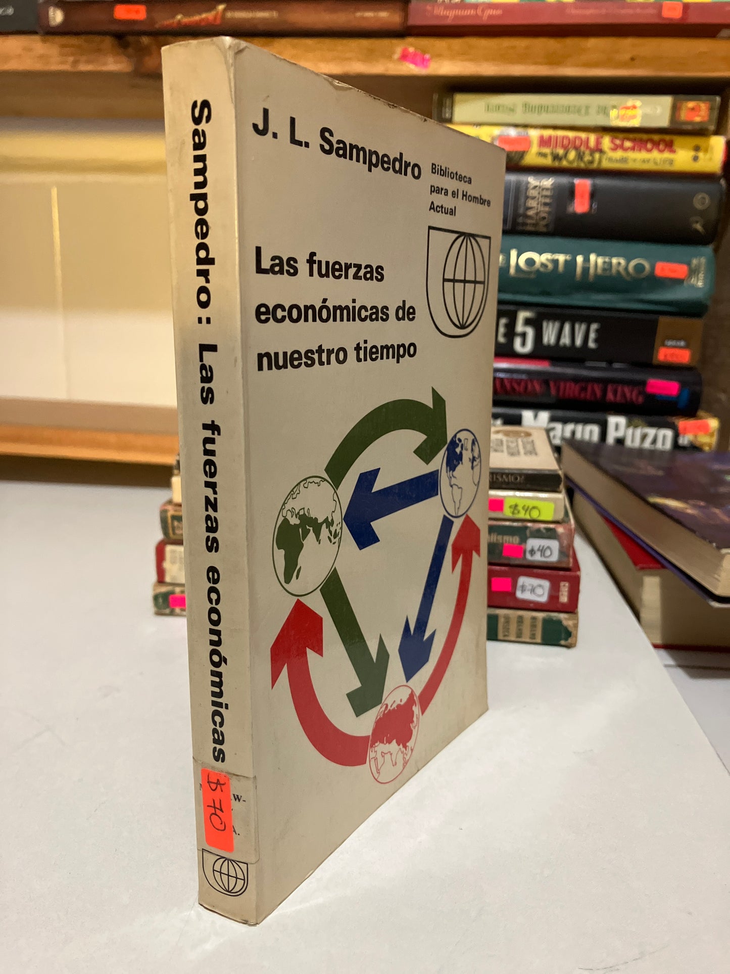 LAS FUERZAS ECONÓMICAS DE NUESTRO TIEMPO POR J L SAMPEDRO USADO HISTORIA JUAREZ