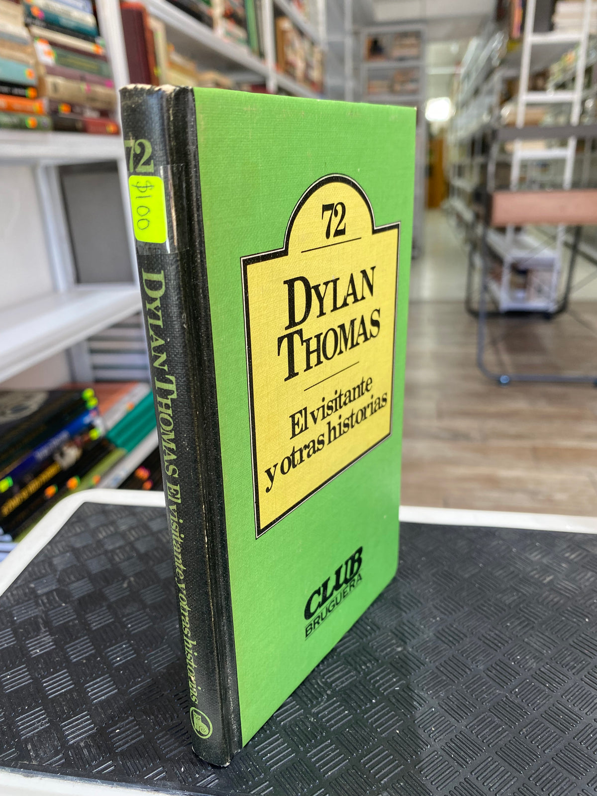 DYLAN THOMAS EL VISITANTE Y OTRAS HISTORIAS USADO NOVELAS JUAREZ 515