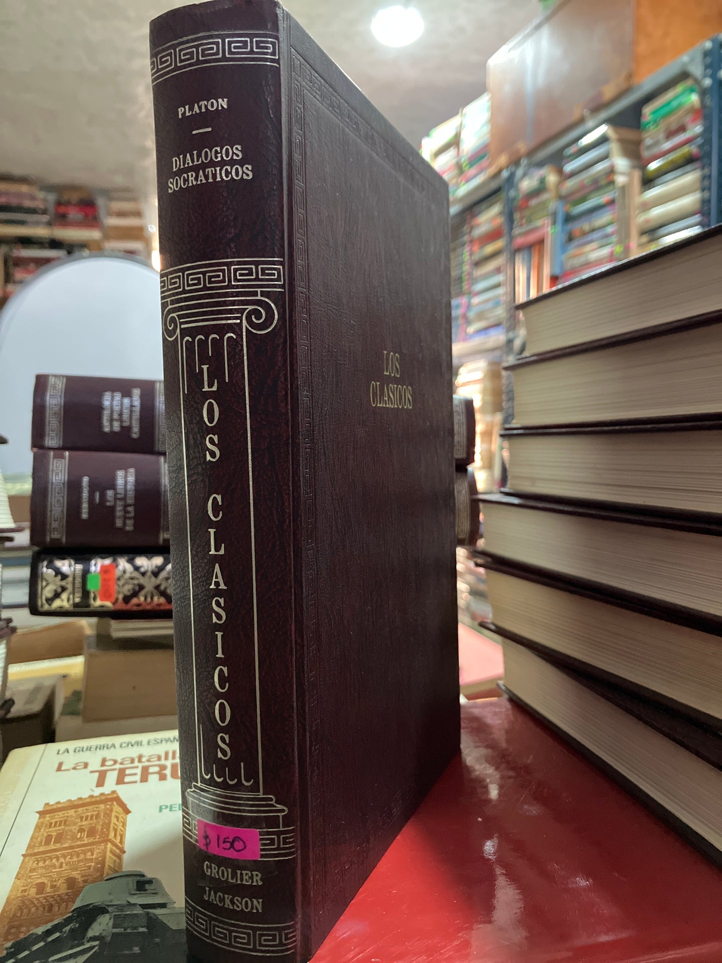 DIÁLOGOS SOCRÁTICOS POR PLATÓN USADO NOVELAS ALDAMA