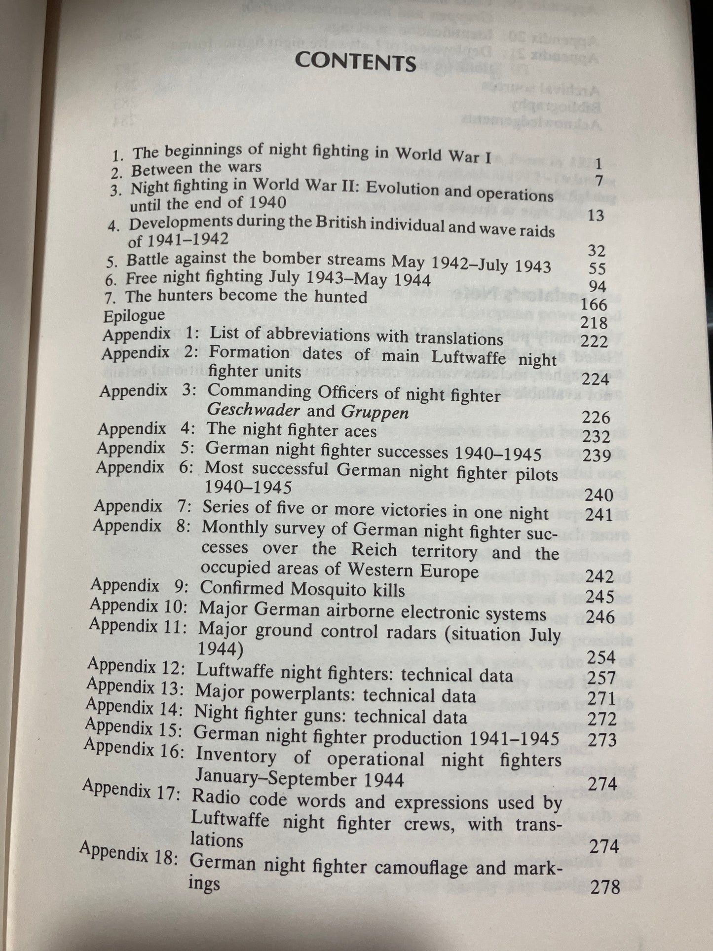 HISTORY OF THE GERMAN NIGHT FIGHTER FORCE BY GEBHARD ADERS USADO HISTORIA ALDAMA