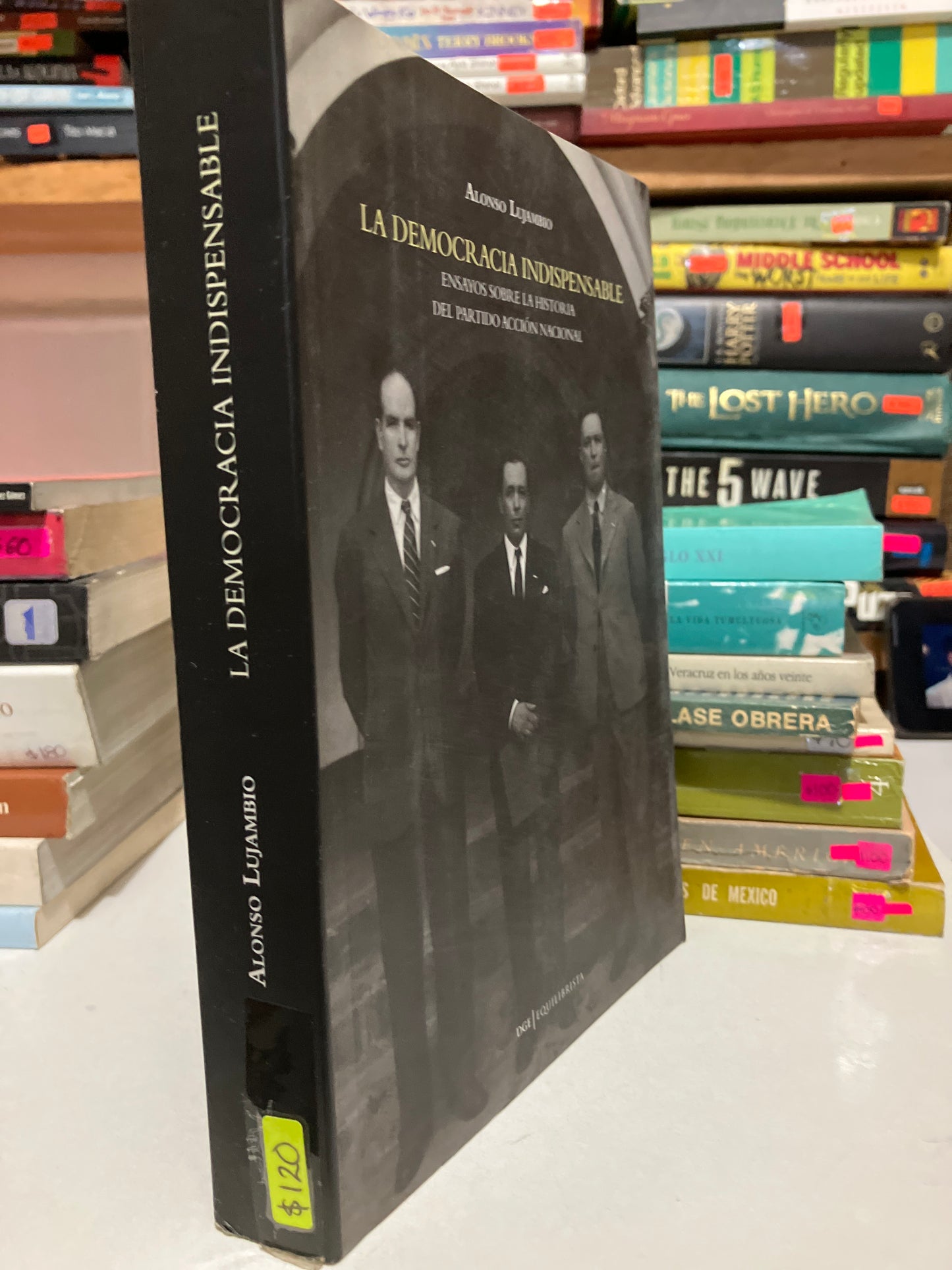 LA DEMOCRACIA INDISPENSABLE POR ALONSO LUJAMBIO USADO HISTORIA JUAREZ