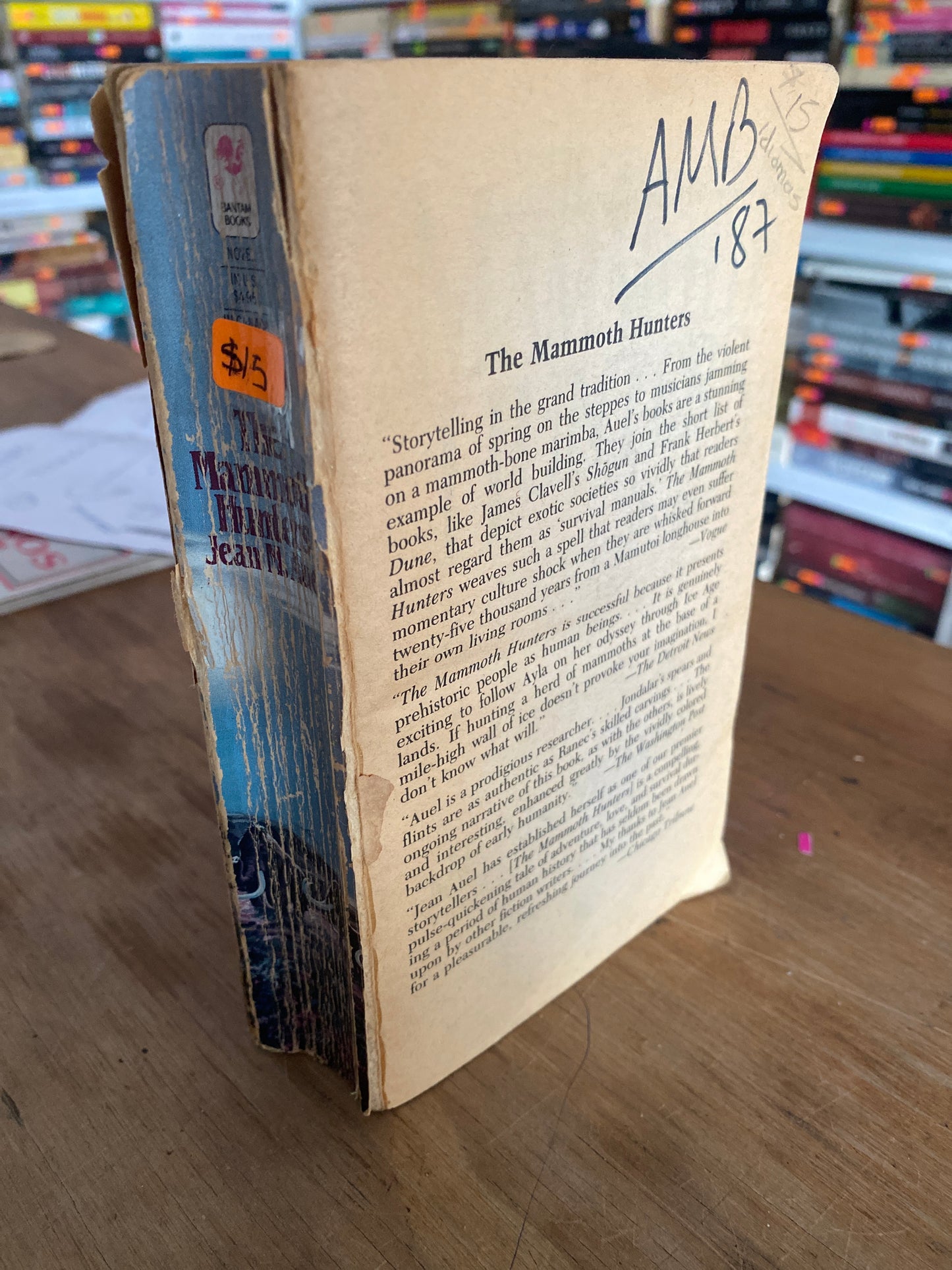 THE MAMMOTH HUNTERS JEAN M AUEL USADO IDIOMAS JUAREZ 515