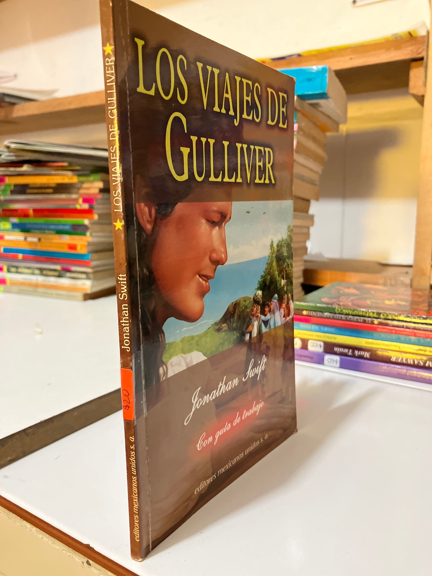 LOS VIAJES DE GULLIVER CON GUÍA DE TRABAJO POR JONATHAN SWIFT USADO INFANTILES JUAREZ