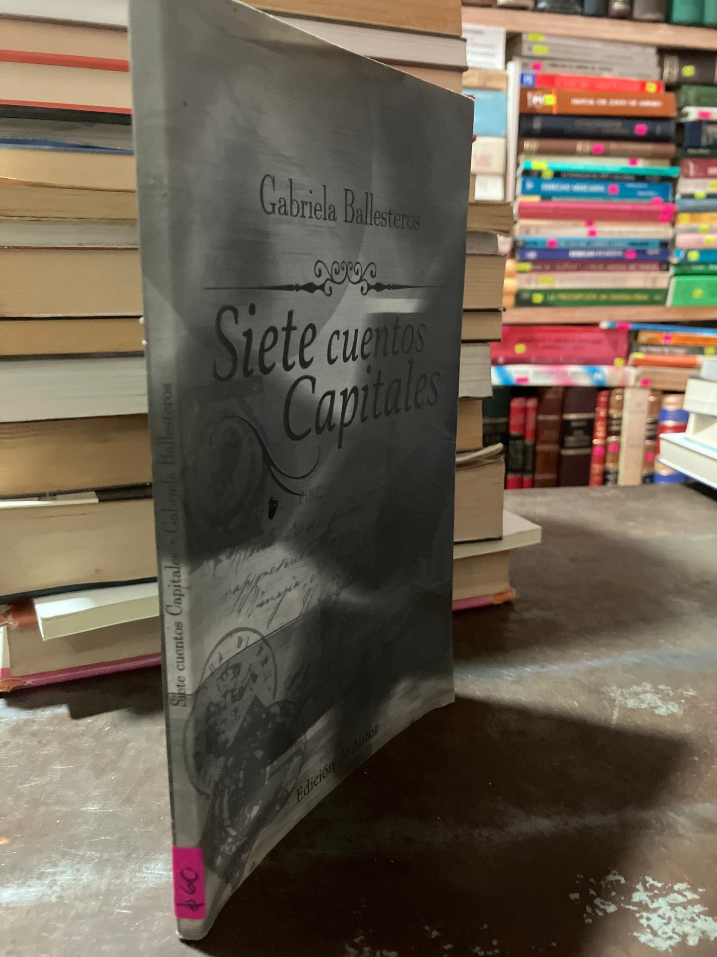 SIETE CUENTOS CAPITALES POR GABRIELA BALLESTEROS USADO NOVELA ALDAMA