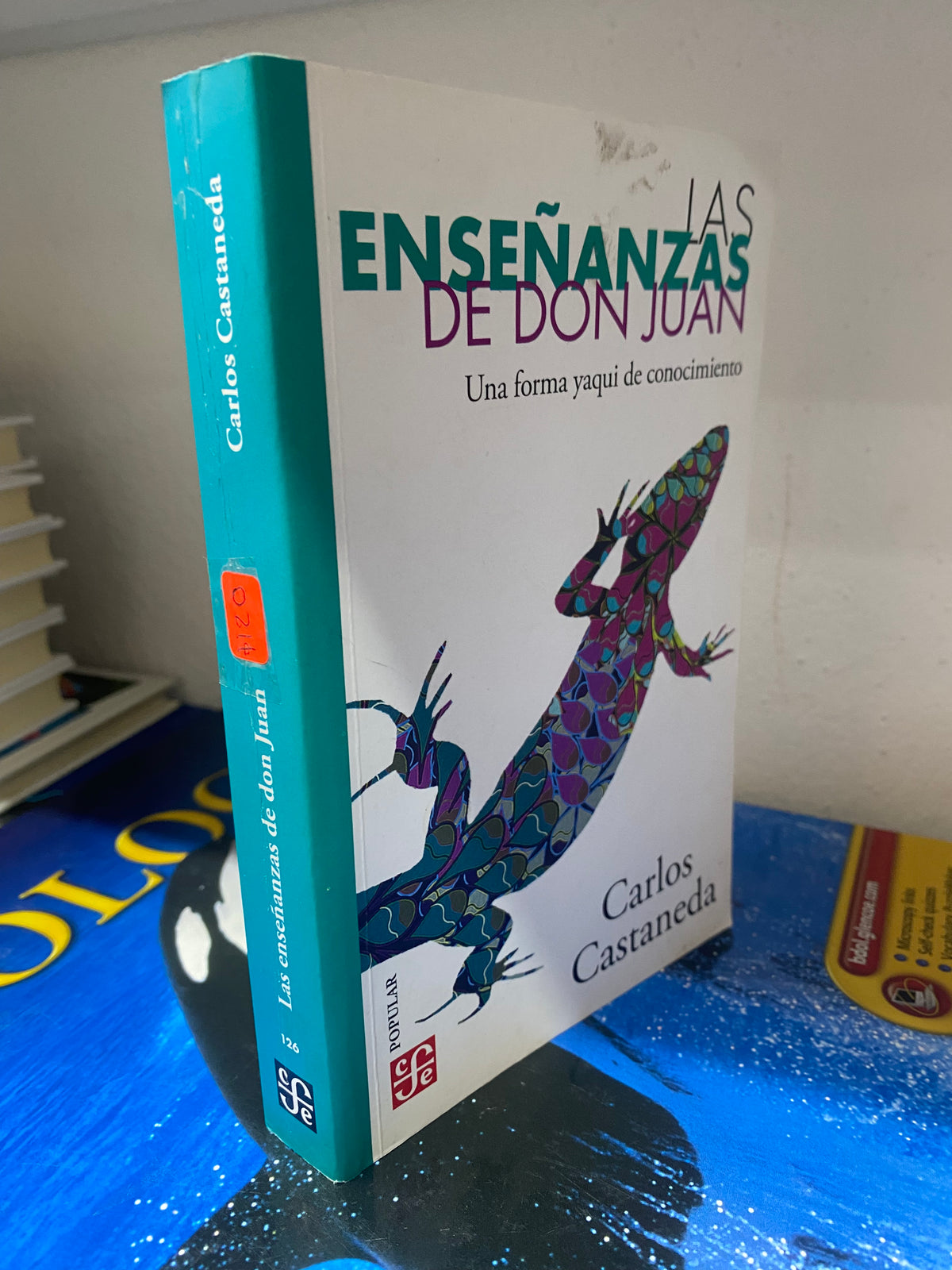 LAS ENSEÑANZAS DE DON JUAN CARLOS CASTANEDA USADO NOVELA JUAREZ 515
