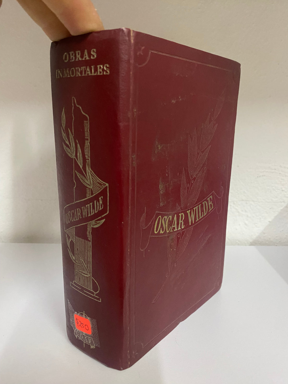 OSCAR WILDE OBRAS INMORTALES USADO NOVELA JUAREZ 515