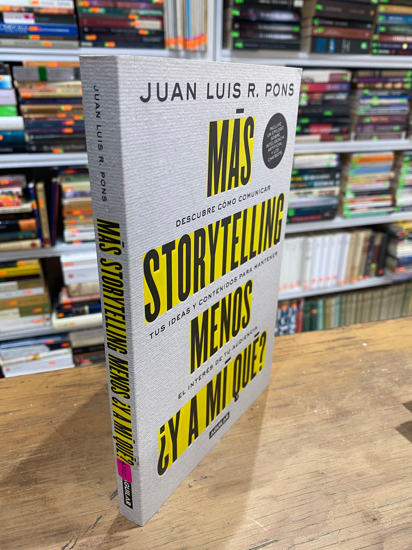 MAS STORYTELLING MENOS Y A MI QUE USADO SUPERACION PERSONAL JUAREZ 515