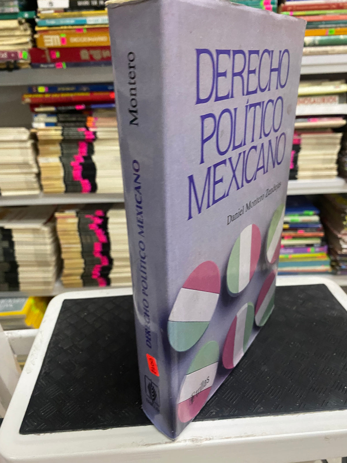 DERECHO POLITICO MEXICANO DANIEL MONTERO ZENDEJAS USADO DERECHO JUAREZ 515