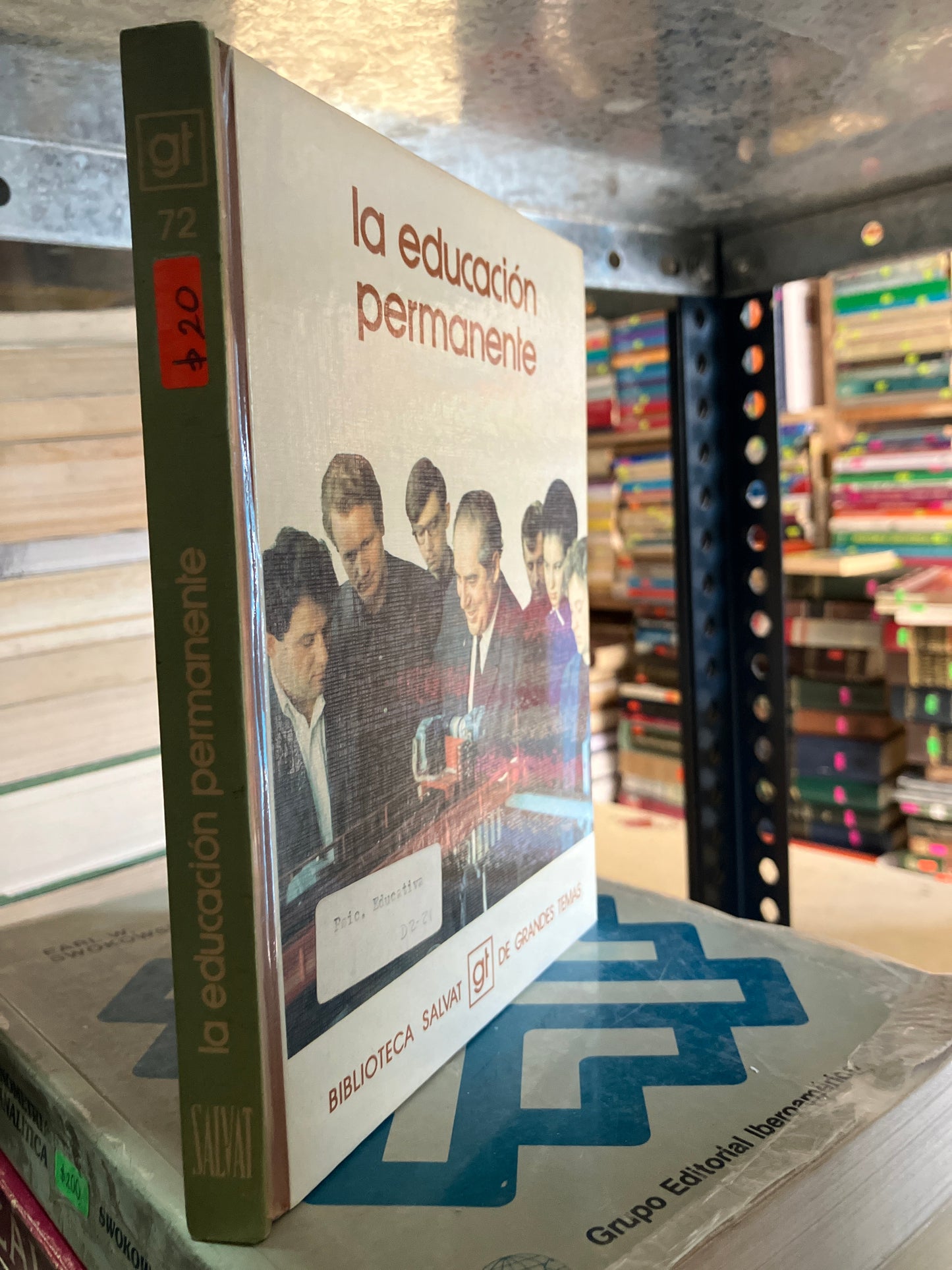 LA EDUCACION PERMANENTE POR OCTAVIO FULLAT USADO EDUCACION ALDAMA