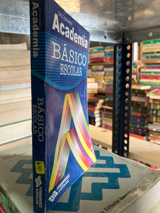 DICCIONARIO ACADEMIA BASICO ESCOLAR USADO EDUCACION ALDAMA