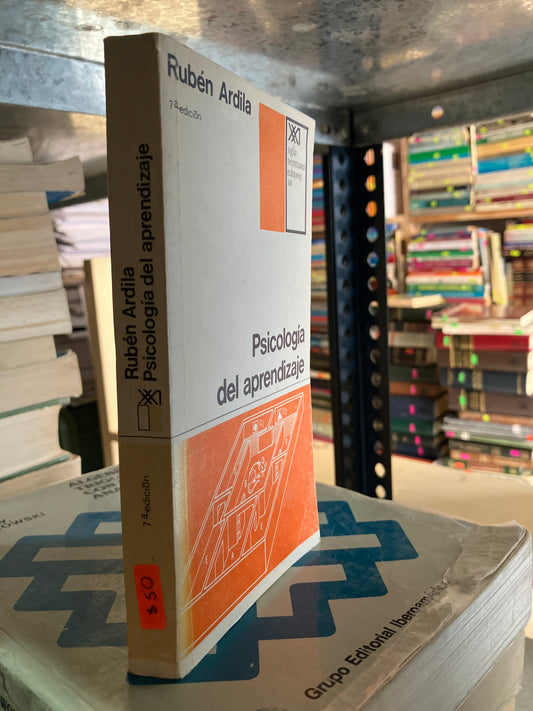 PSICOLOGIA DEL APRENDIZAJE POR RUBEN ARDILA USADO EDUCACION ALDAMA
