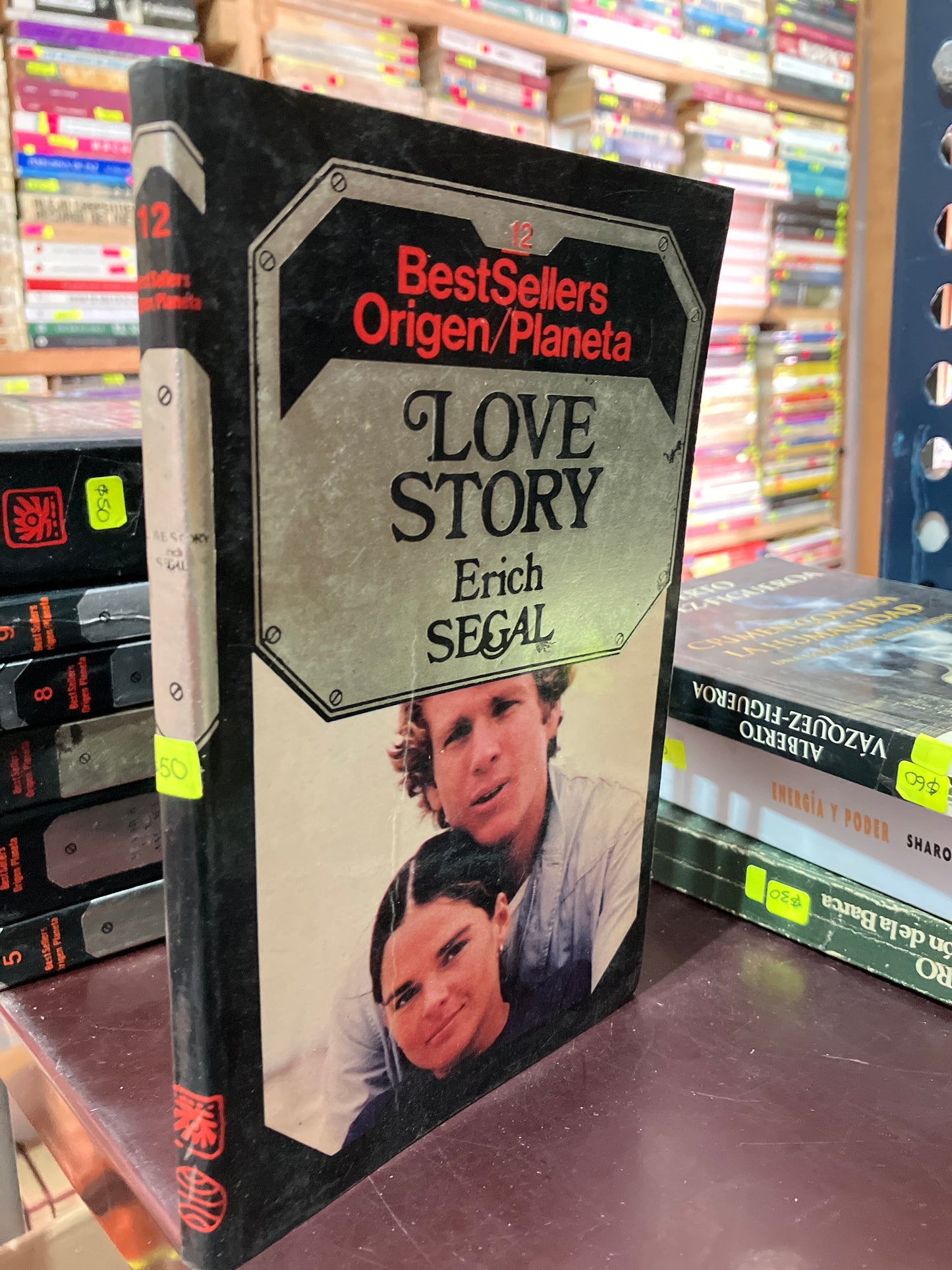 LOVE STORY POR ERICH SEGAL USADO NOVELA LITERARIO 305