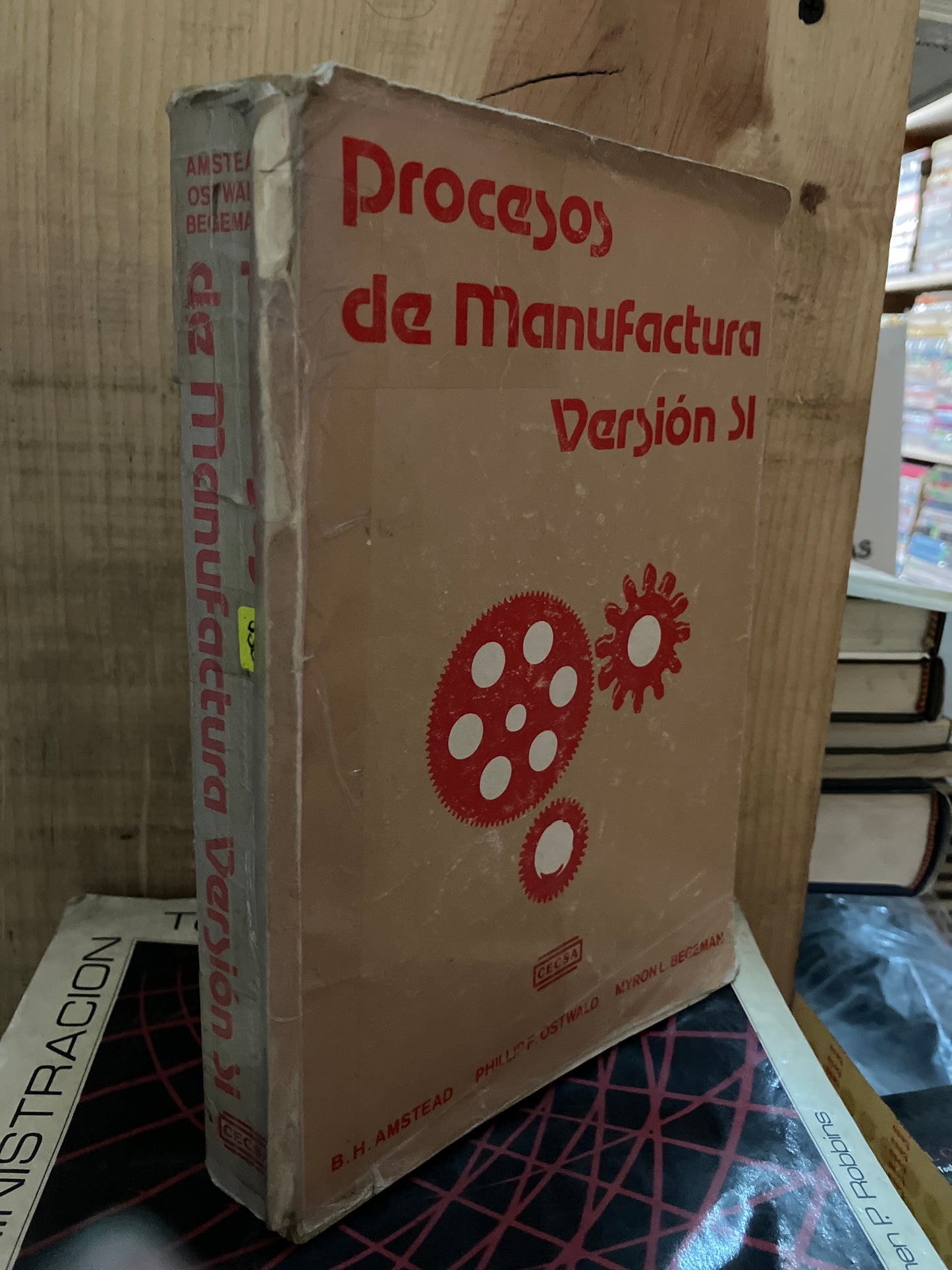 PROCESOS DE MANUFACTURA POR AUTORES VARIOS USADO ADMINISTRACIÓN LITERARIO 207