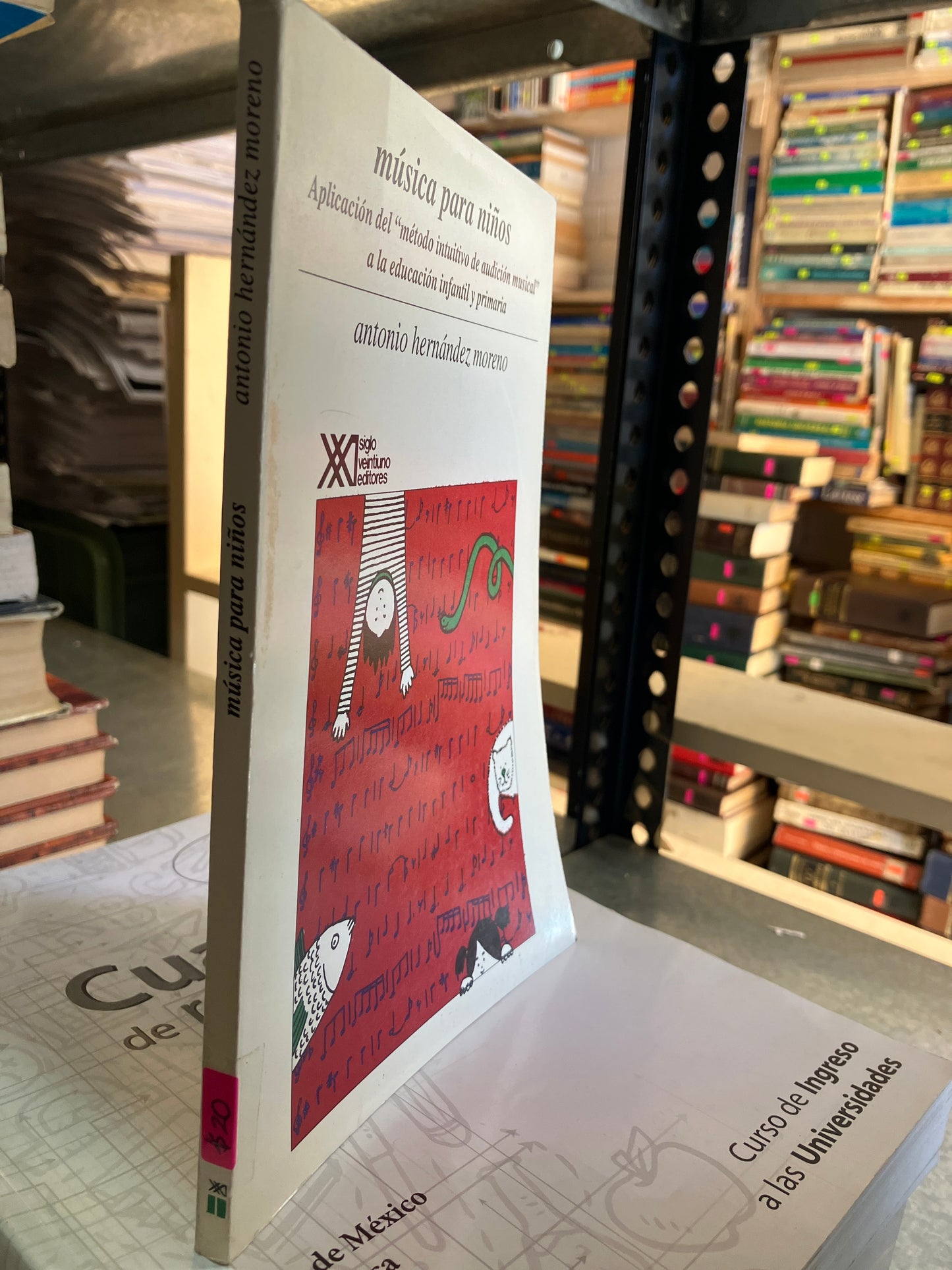 MUSICA PARA NIÑOS POR ANTONIO HERNÁNDEZ MORENO USADO EDUCACION ALDAMA