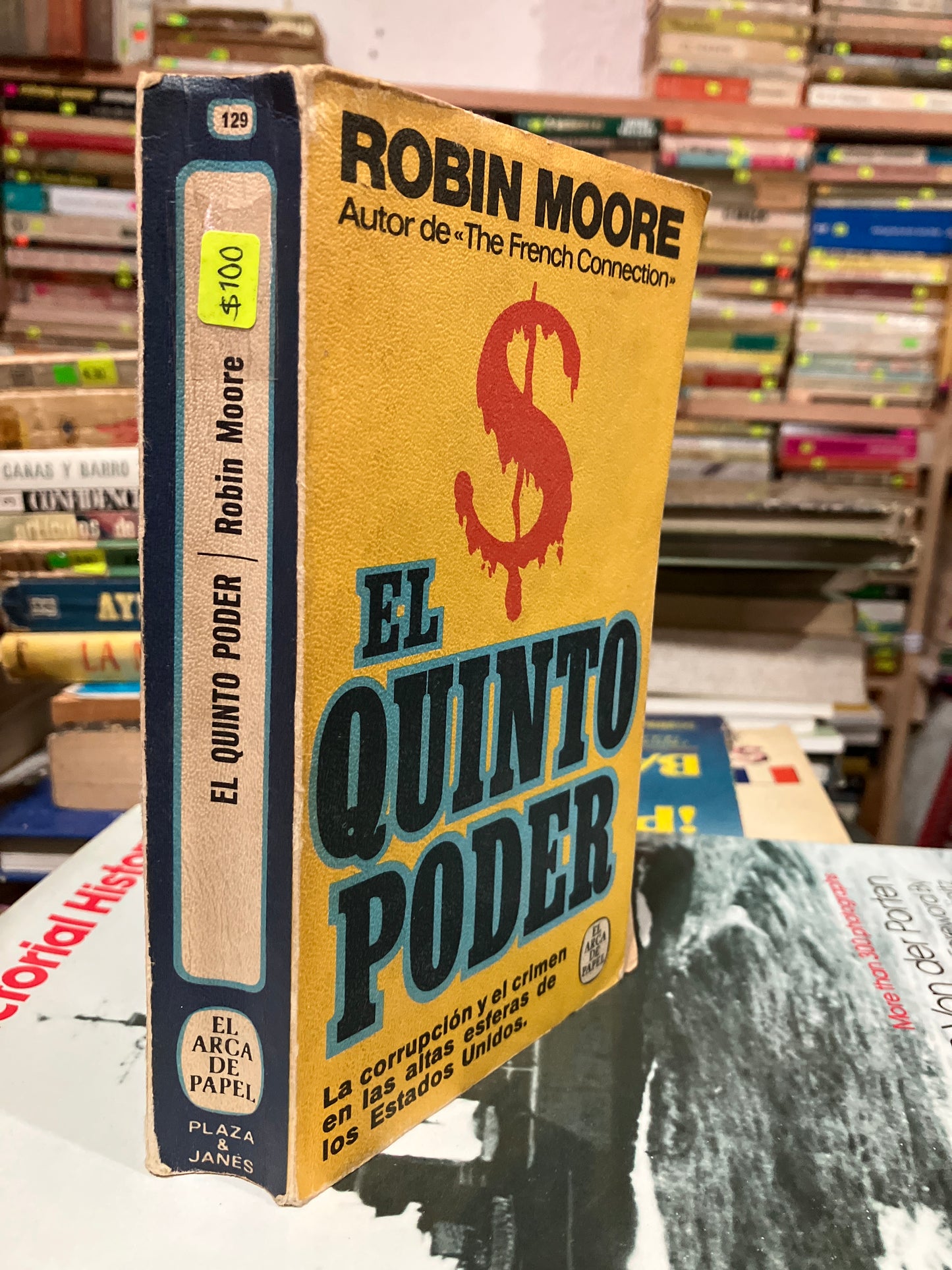 EL QUINTO PODER POR ROBIN MOORE USADO NOVELA ALDAMA