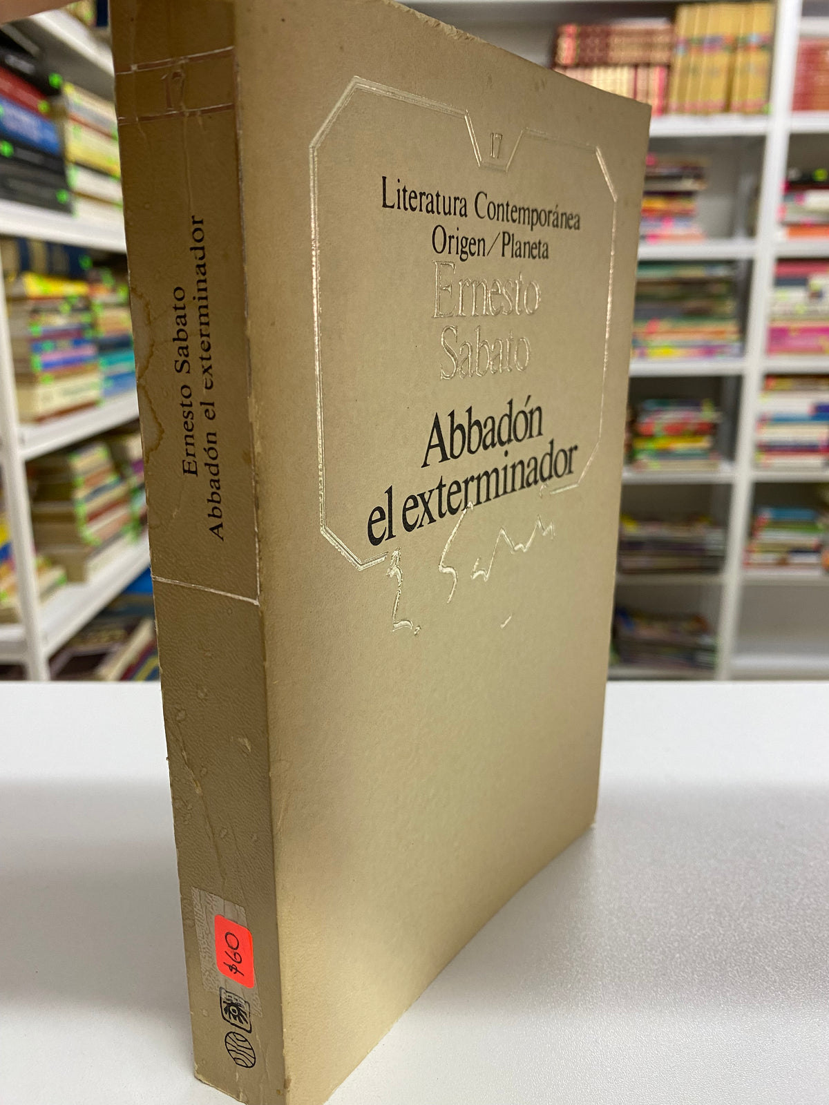 ABBADON EL EXTERMINADOR  ERNESTO SABATO USADO NOVELA JUAREZ 515