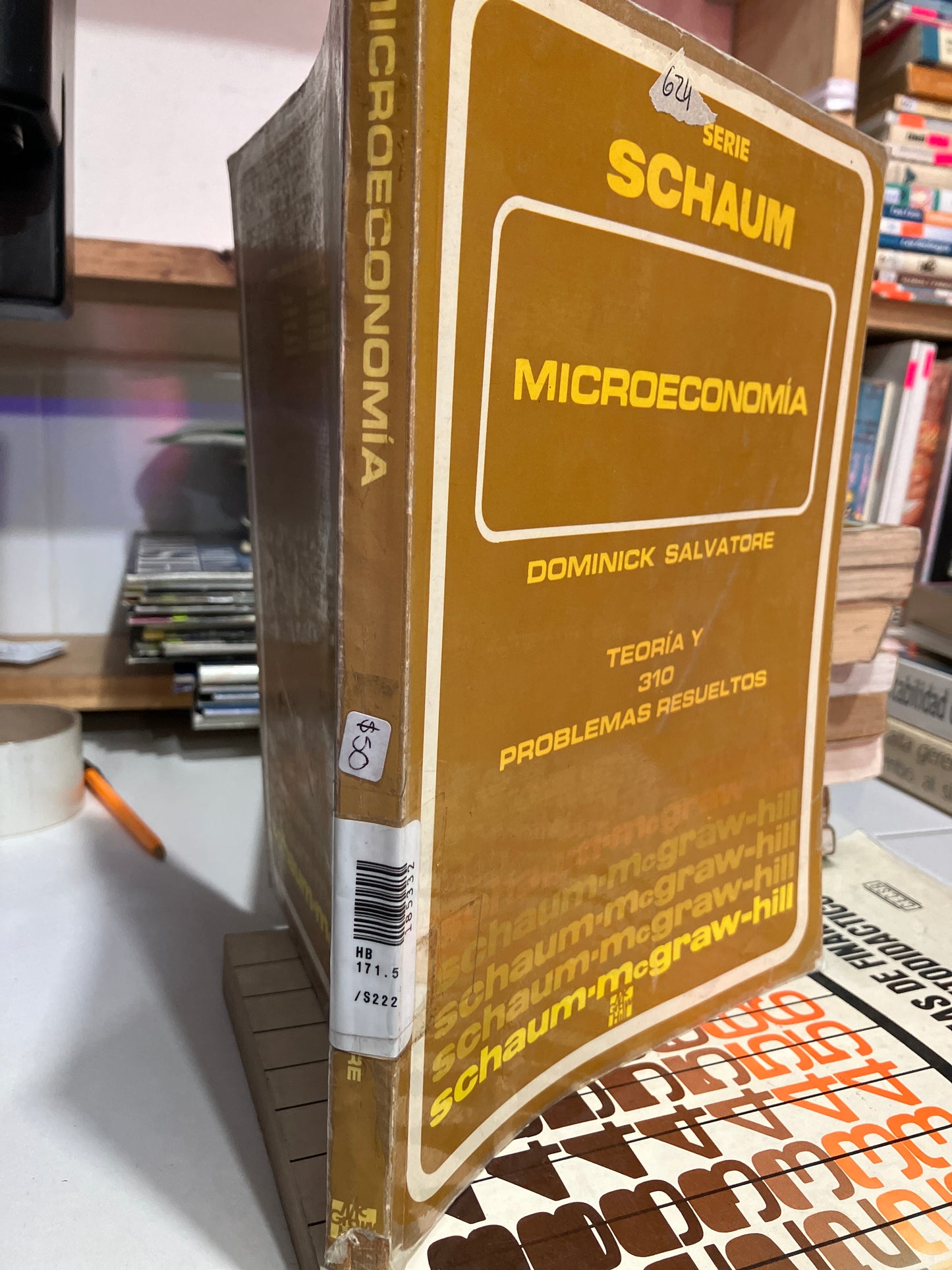 MICROECONOMÍA POR DOMINICK SALVATORE USADO ADMINISTRACIÓN JUAREZ