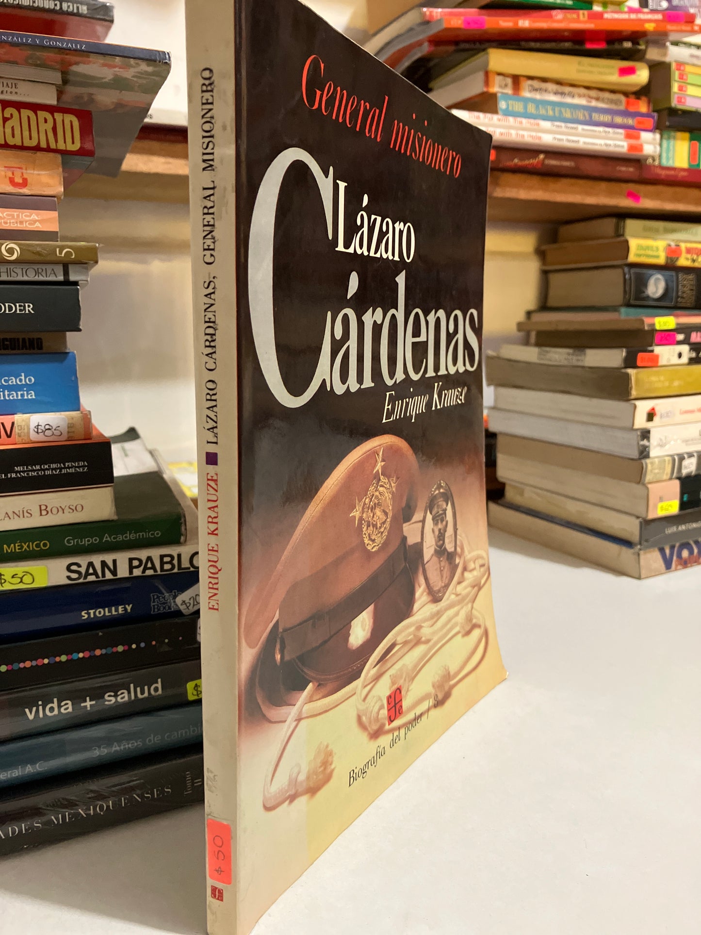 LÁZARO CARDENAS POR ENRIQUE KRAUZE USADO HISTORIA JUAREZ