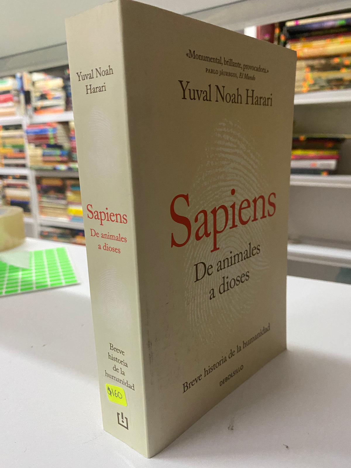 SAPIENS DE ANIMALES A DIOSES YUVAL NOAH HARARI USADO NOVELA JUAREZ 515
