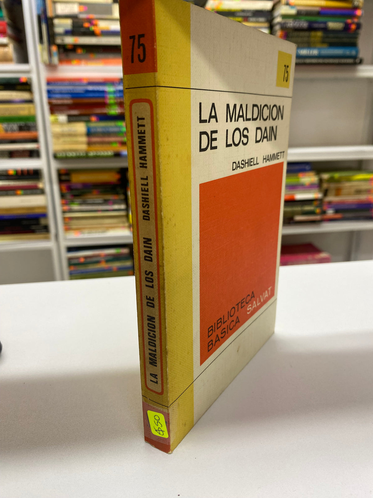 LA MALDICION DE LOS DAIN DASHIELL HAMMET USADO NOVELAS JUAREZ 515