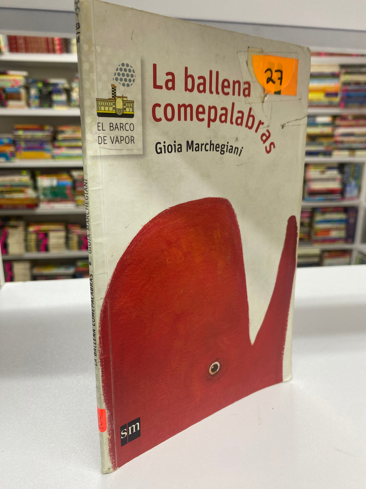 LA BALLENA COMEPALABRAS GIOIA MARCHEGIANI USADO INFANTIL JUAREZ 515