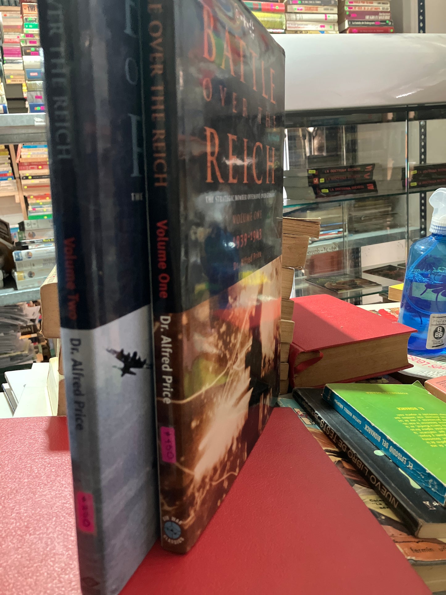 BATTLE OVER THE REICH VOLUME ONE AND TWO DR ALFRED PRICE USADO HISTORIA ALDAMA