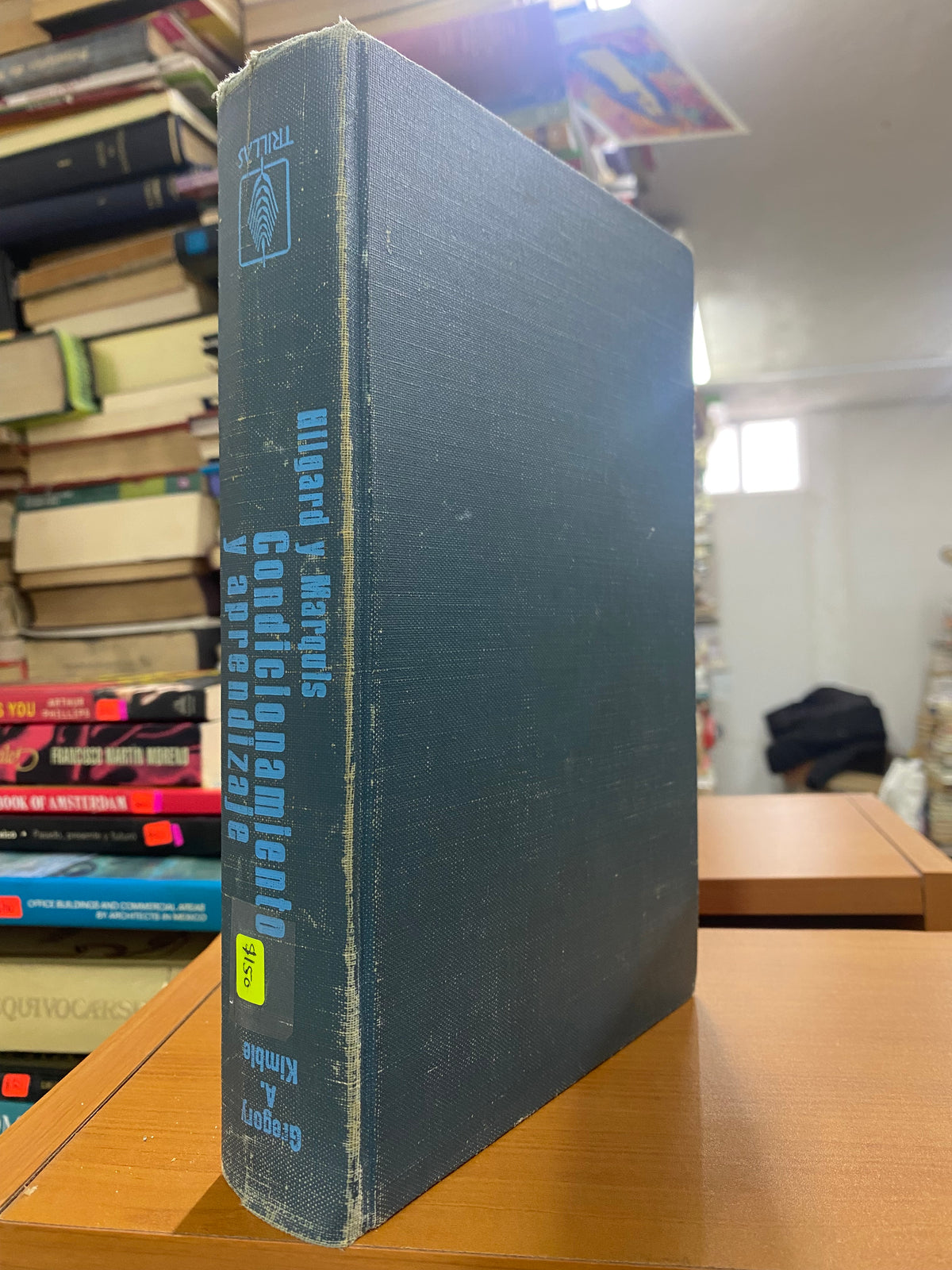 CONDICIONAMIENTO Y APRENDIZAJE HILGARD Y MARQUIS USADO PSICOLOGIA JUAREZ 515