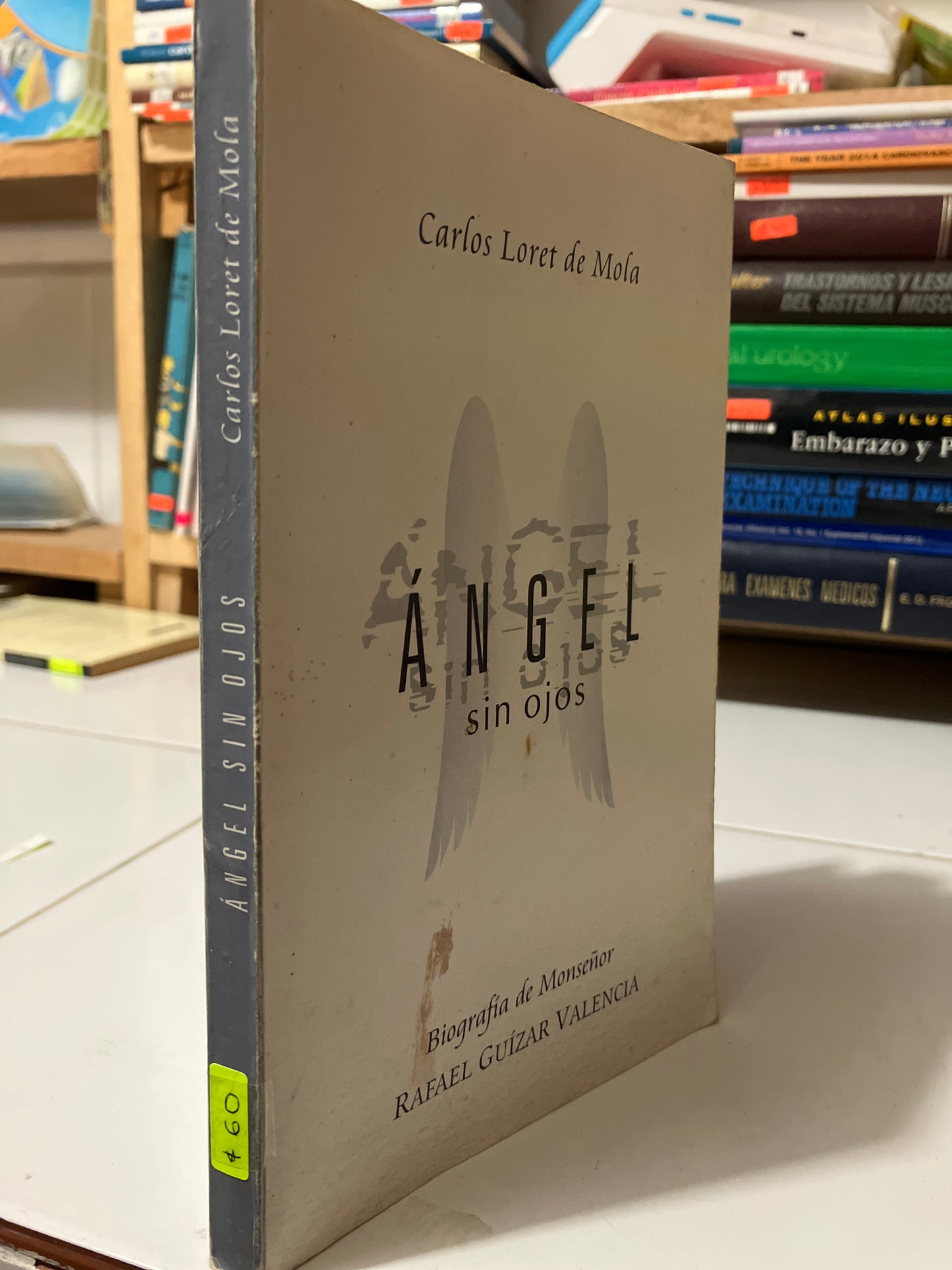 ÁNGEL SIN OJOS POR CARLOS LORET DE MOLA USADO POLÍTICA JUAREZ