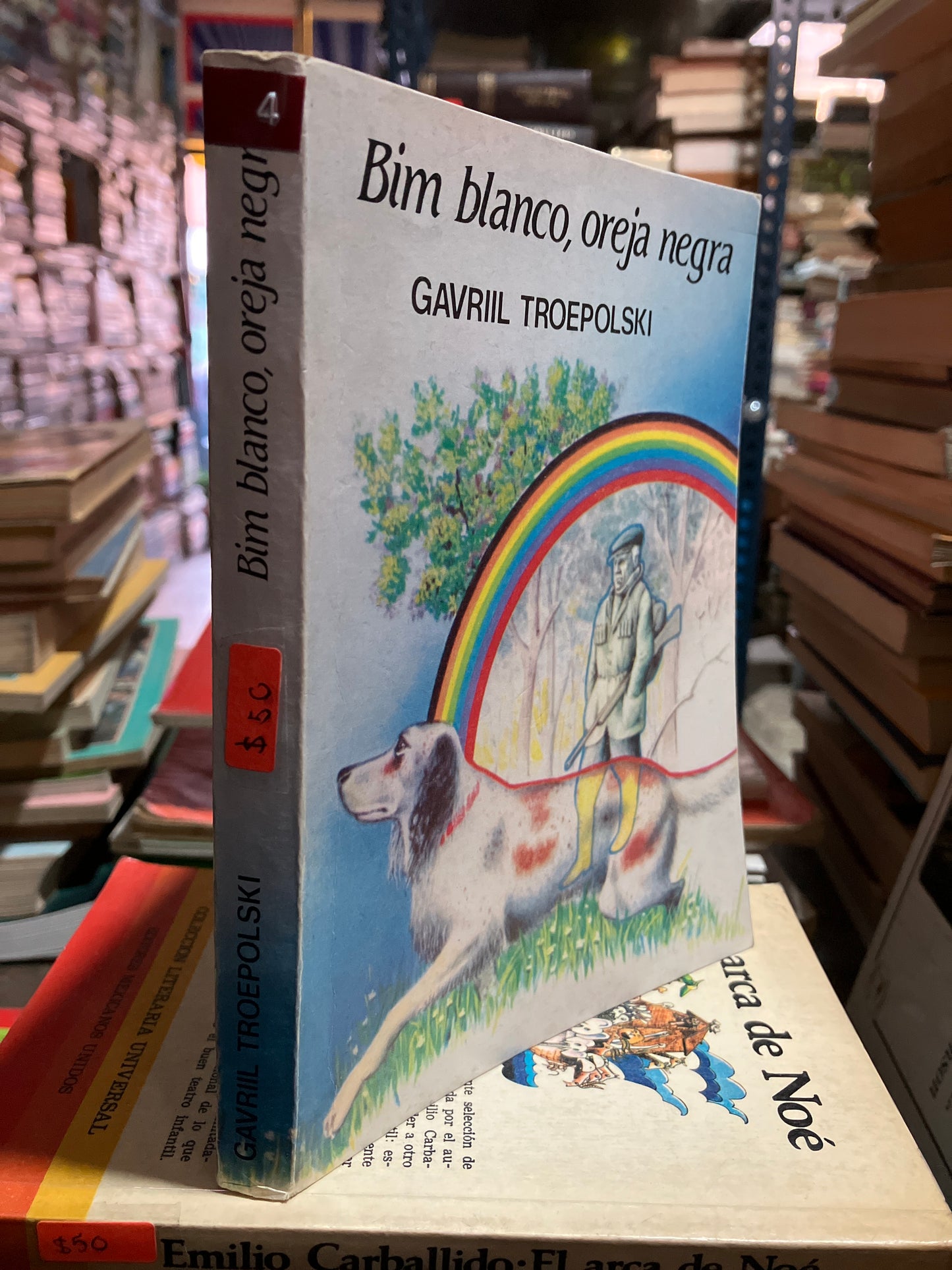 BIM BLANCO OREJA NEGRA POR GAVRIL TROEPOLSKI USADO INFANTIL ALDAMA