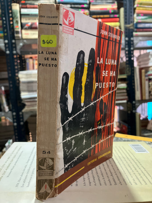 LA LUNA SE HA PUESTO POR JOHN STEINBECK USADO NOVELAS ALDAMA