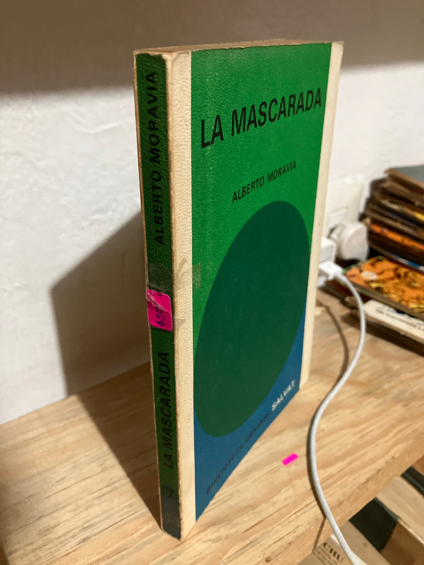 LA MASCARADA POR ALBERTO MORAVIA USADO NOVELAS JUAREZ