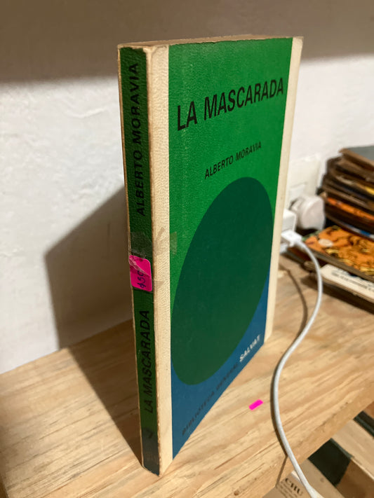 LA MASCARADA POR ALBERTO MORAVIA USADO NOVELAS JUAREZ