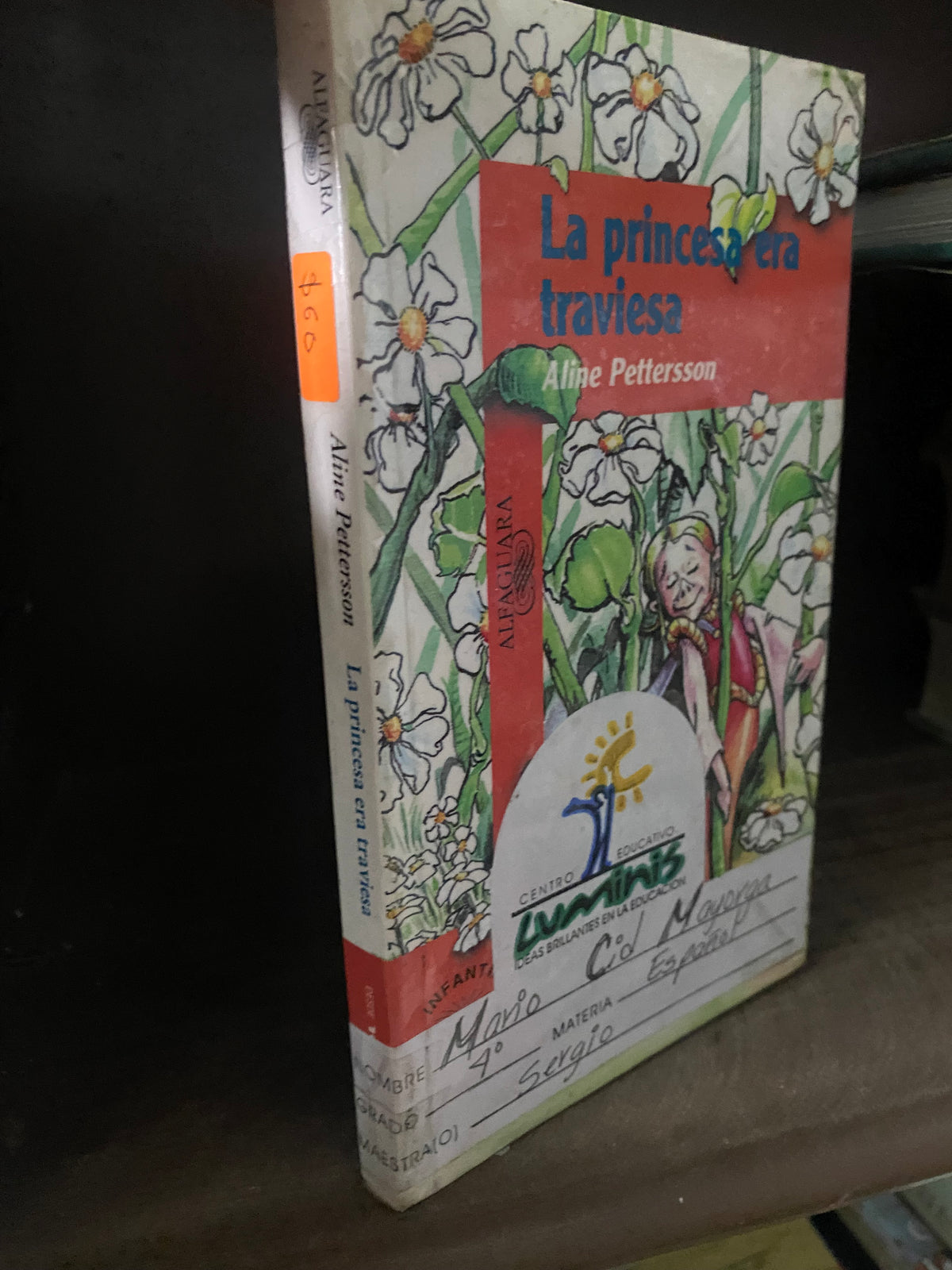 LA PRINCESA ERA TRAVIESA ALINE PETTERSSON  USADO INFANTIL JUAREZ 515