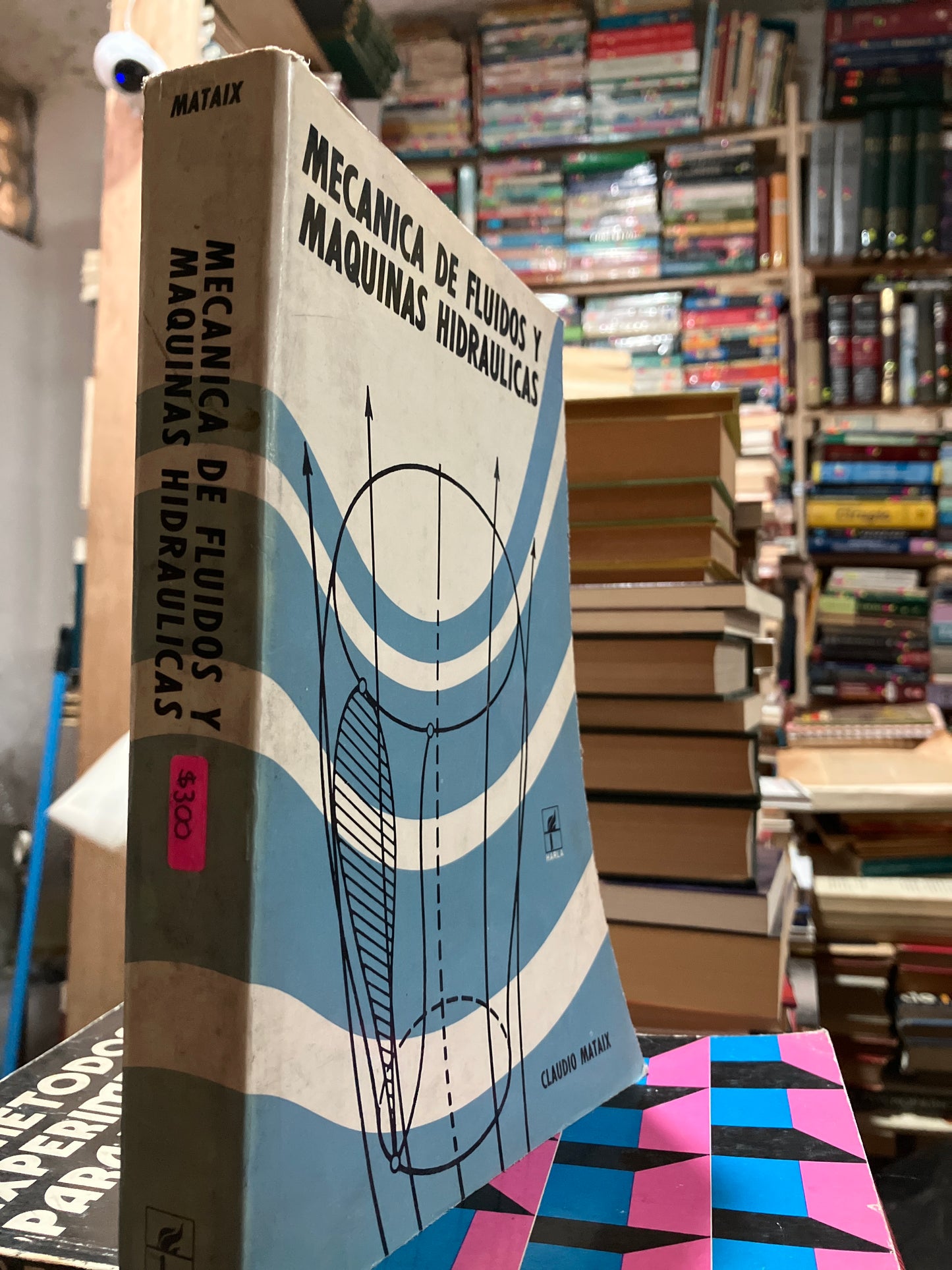MECÁNICA DE FLUIDOS Y MÁQUINAS HIDRÁULICAS POR CLAUDIO MATAIX USADO MATEMÁTICAS ALDAMA