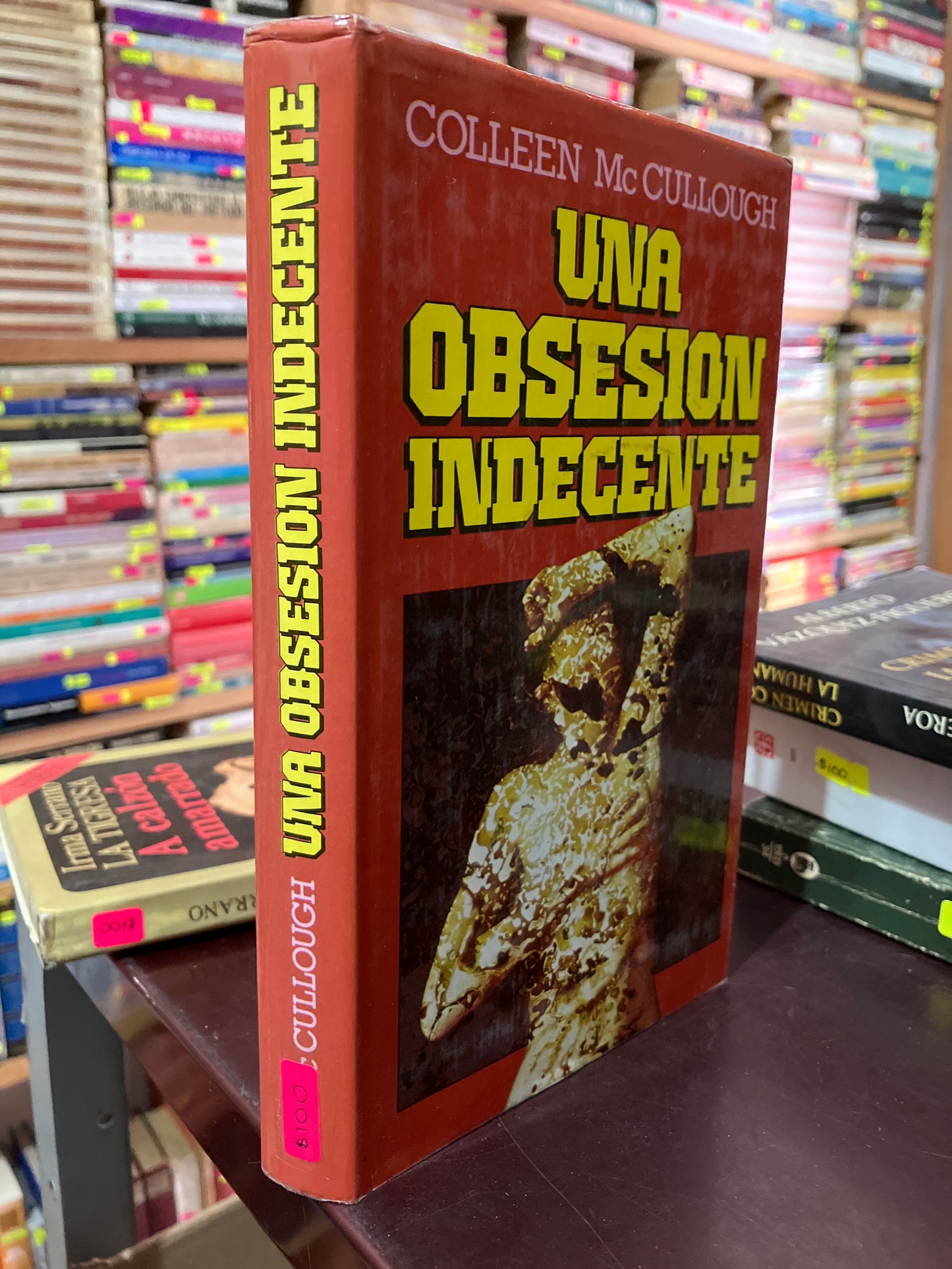 UNA OBSESIÓN INDECENTE POR COLLEN MC CULLOUGH USADO NOVELA LITERARIO 305