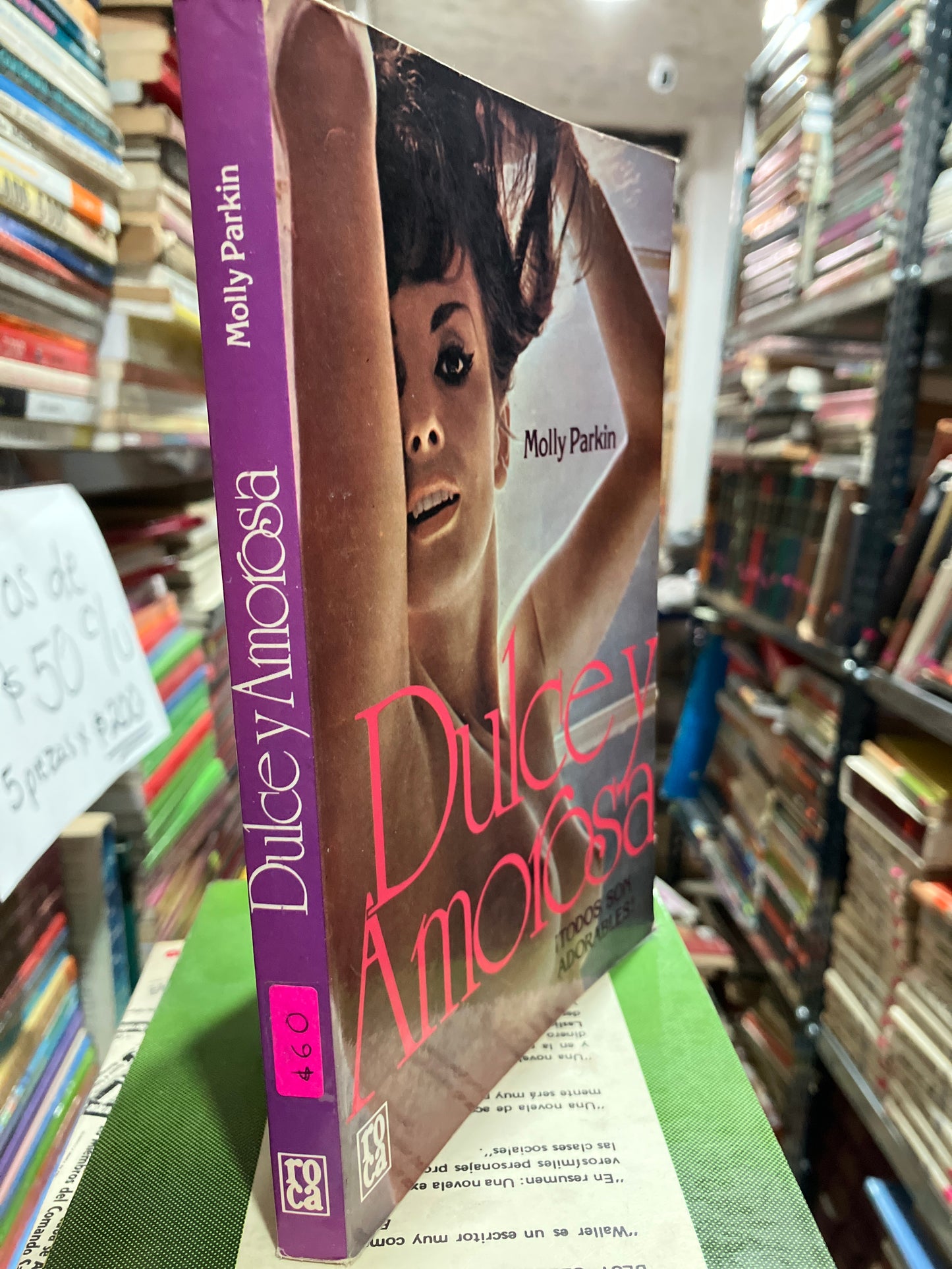 DULCE Y AMOROSA POR MOLLY PARKIN USADO NOVELAS ALDAMA