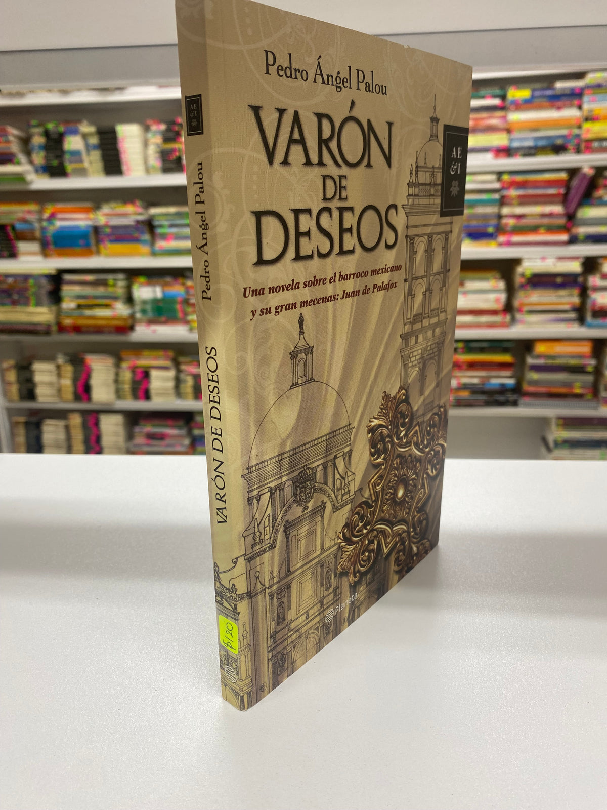 VARON DE DESEOS PEDRO ANGEL PALOU USADO NOVELA JUAREZ 515