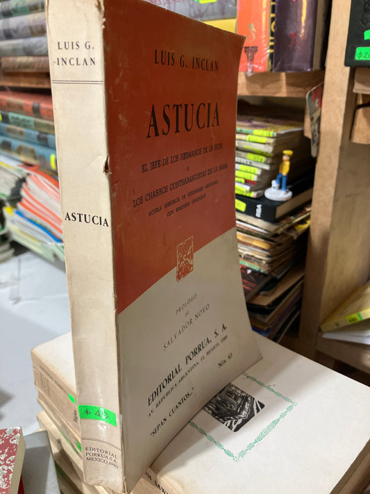 ASTUCIA POR LUIS G INCLAN USADO NOVELAS JUAREZ