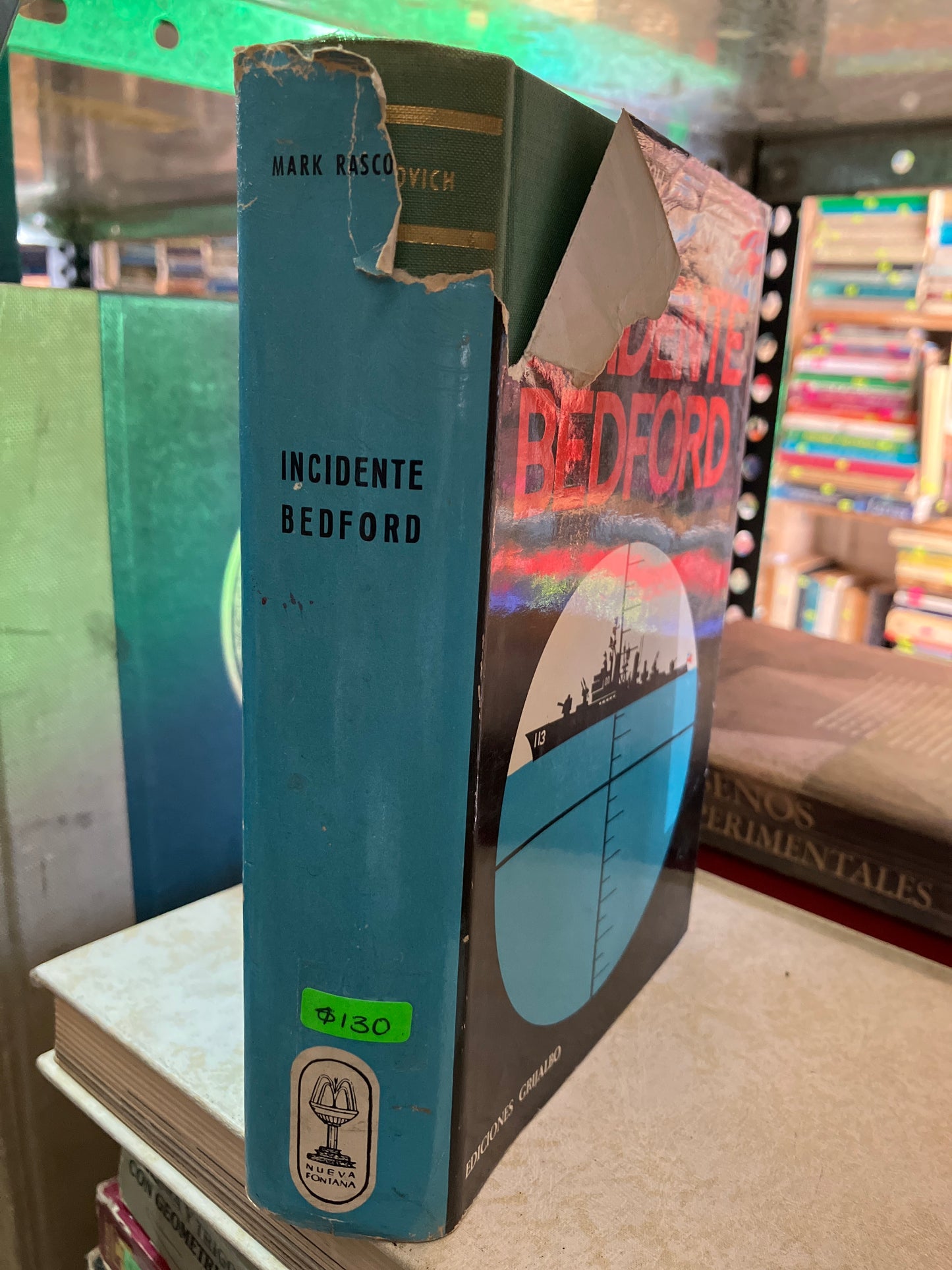 INCIDENTE BEDFORD POR MARK RASCOVICH USADO NOVELA ALDAMA