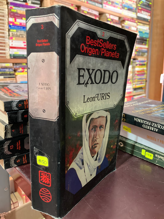 ÉXODO POR LEON URIS USADO NOVELA LITERARIO 305