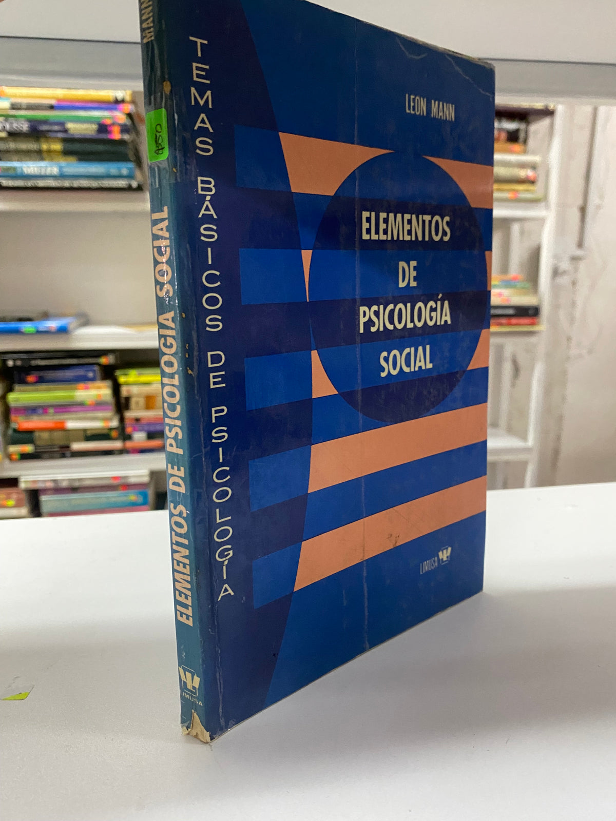 ELEMENTOS DE PSICOLOGIA SOCIAL LEON MANN USADO PSICOLOGIA JUAREZ 515