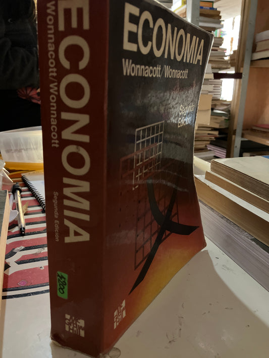 ECONOMÍA SEGUNDA EDICIÓN POR WONNACOTT USADO ADMINISTRACIÓN LITERARIO 207