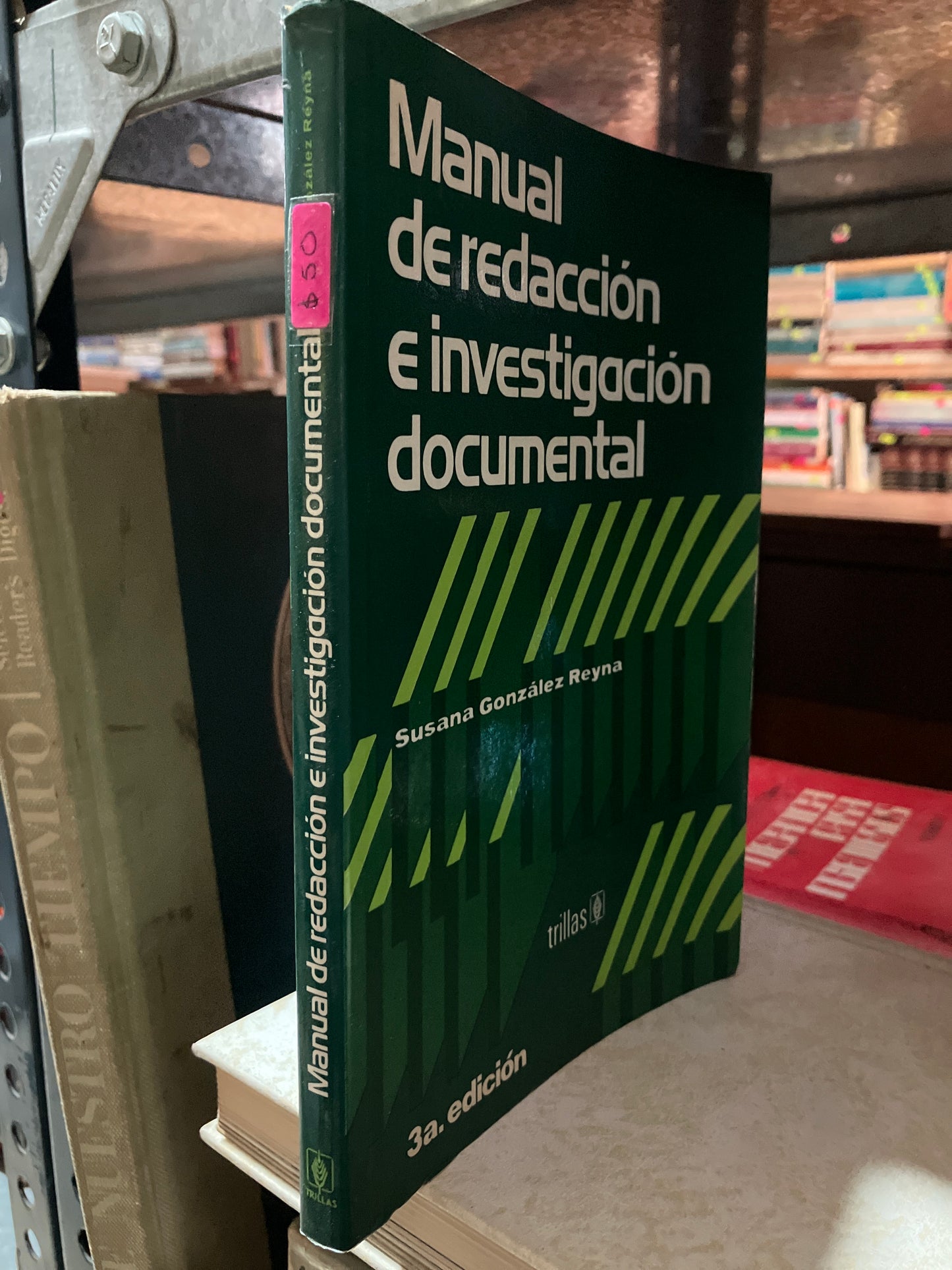 MANUAL DE REDACCION E INVESTIGACION DOCUMENTAL POR SUSANA GONZÁLEZ REYNA USADO EDUCACION ALDAMA
